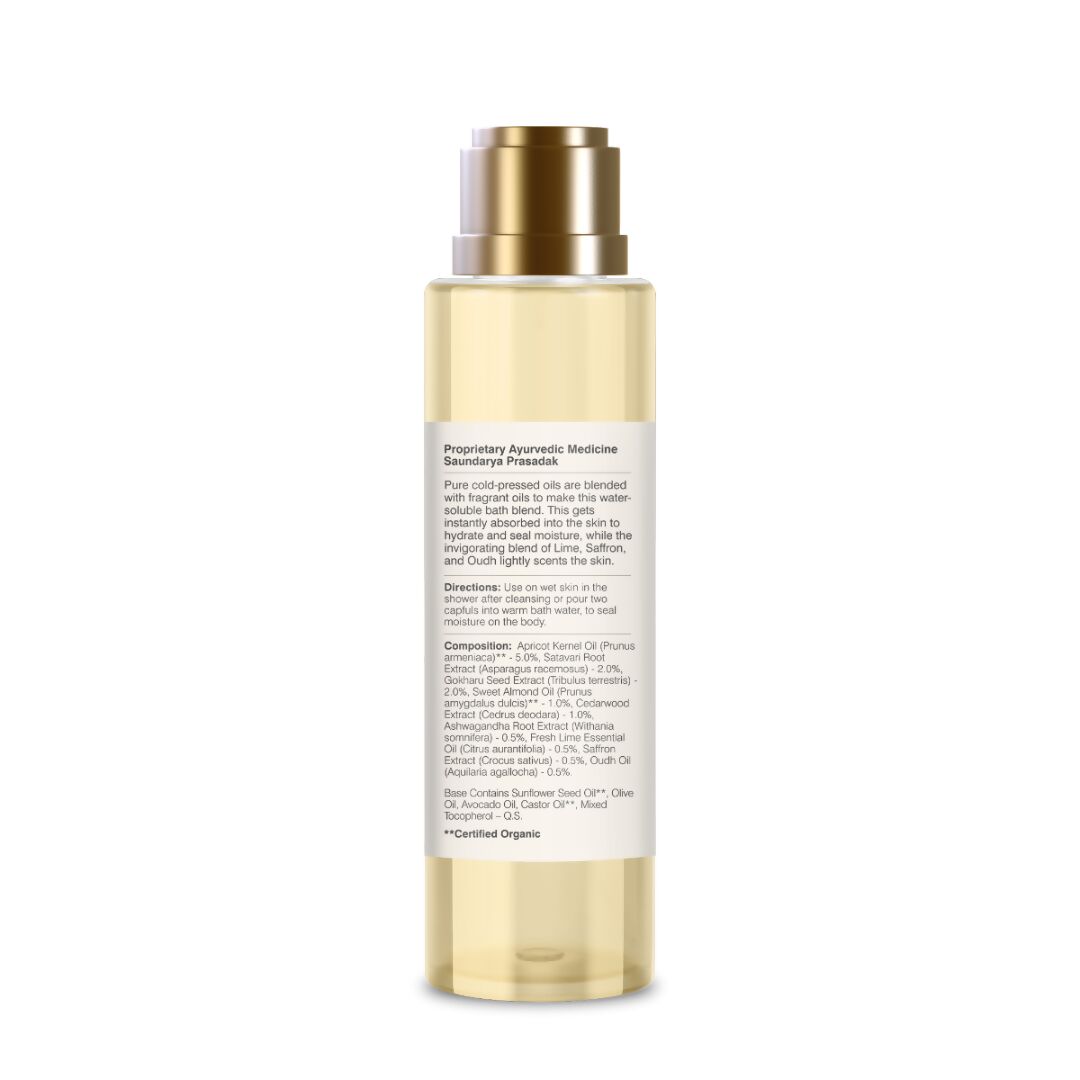 Forest Essentials After Bath Oil Lime Saffron Oudh