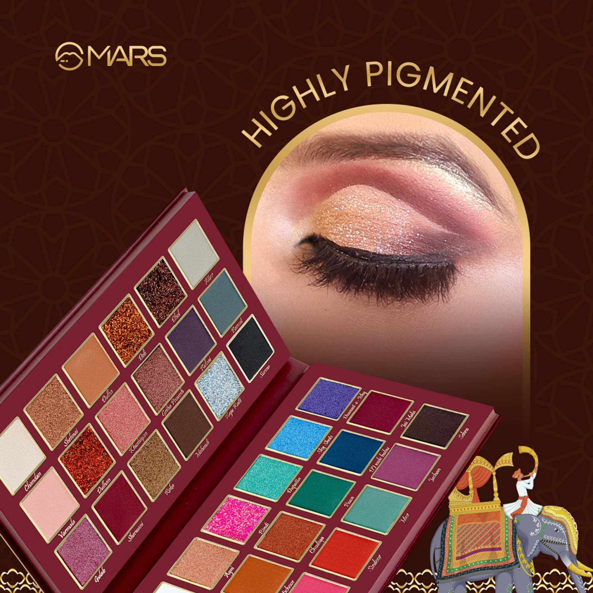 MARS Cosmetics Jashan-E-Sringaar Eyeshadow Palette