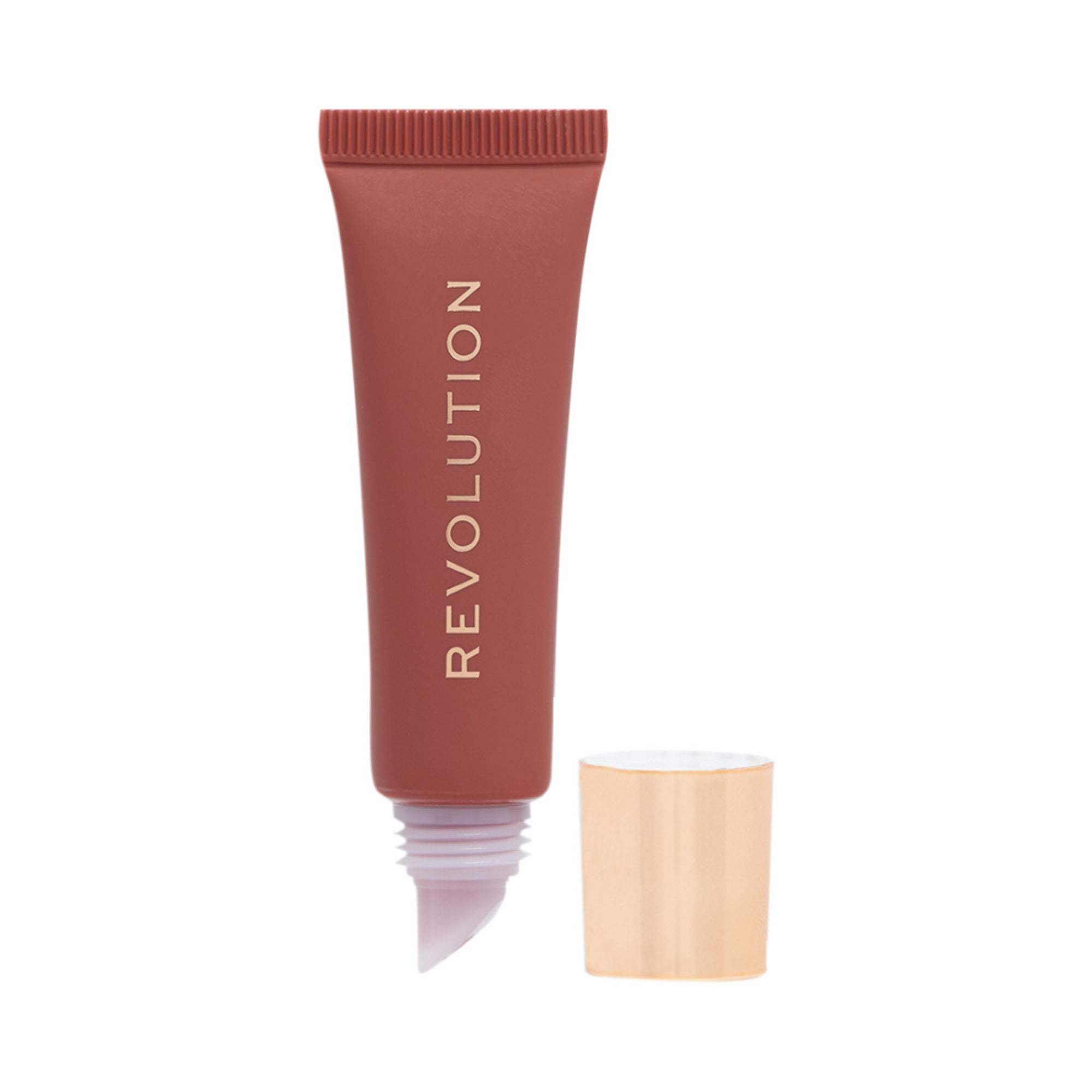 Makeup Revolution Juicy Peptide Lip Balm - Nude Latte