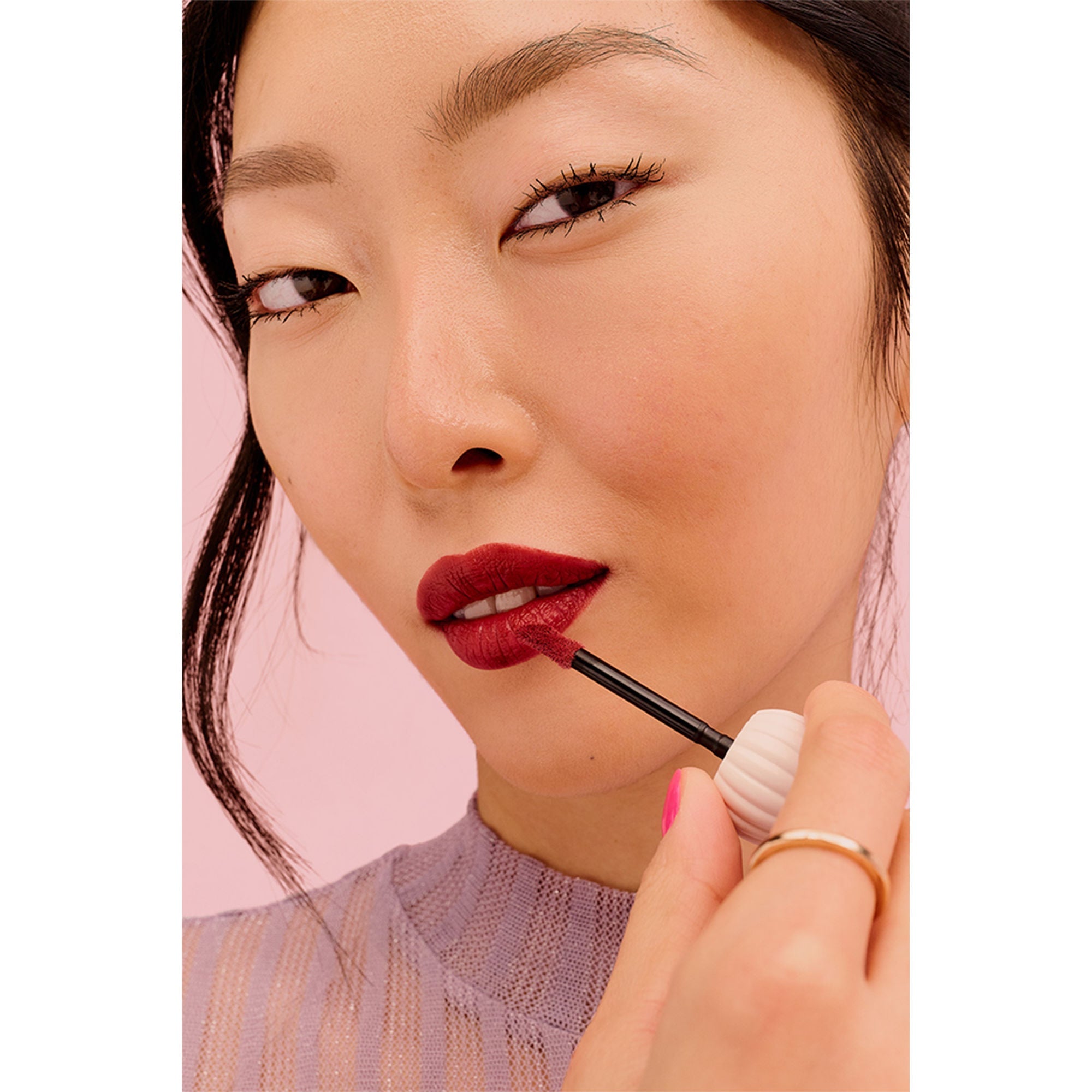 Benefit Cosmetics Plushtint Matte Lip Tint - 30 Snuggle Up Cherry Chocolate