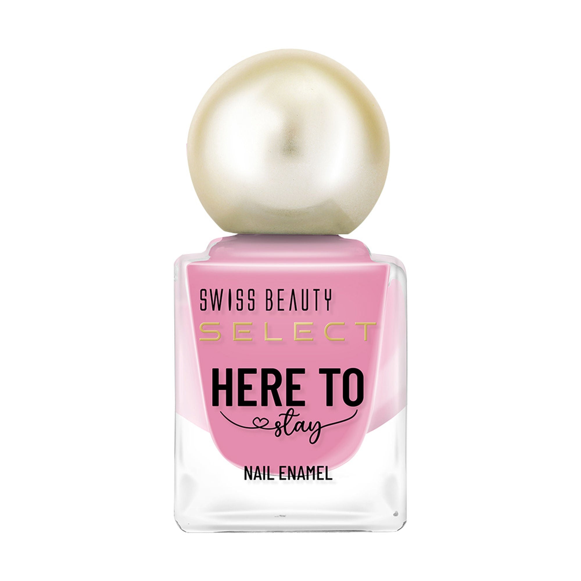 Swiss Beauty Select Here To Stay Nail Enamel - Mild Rose
