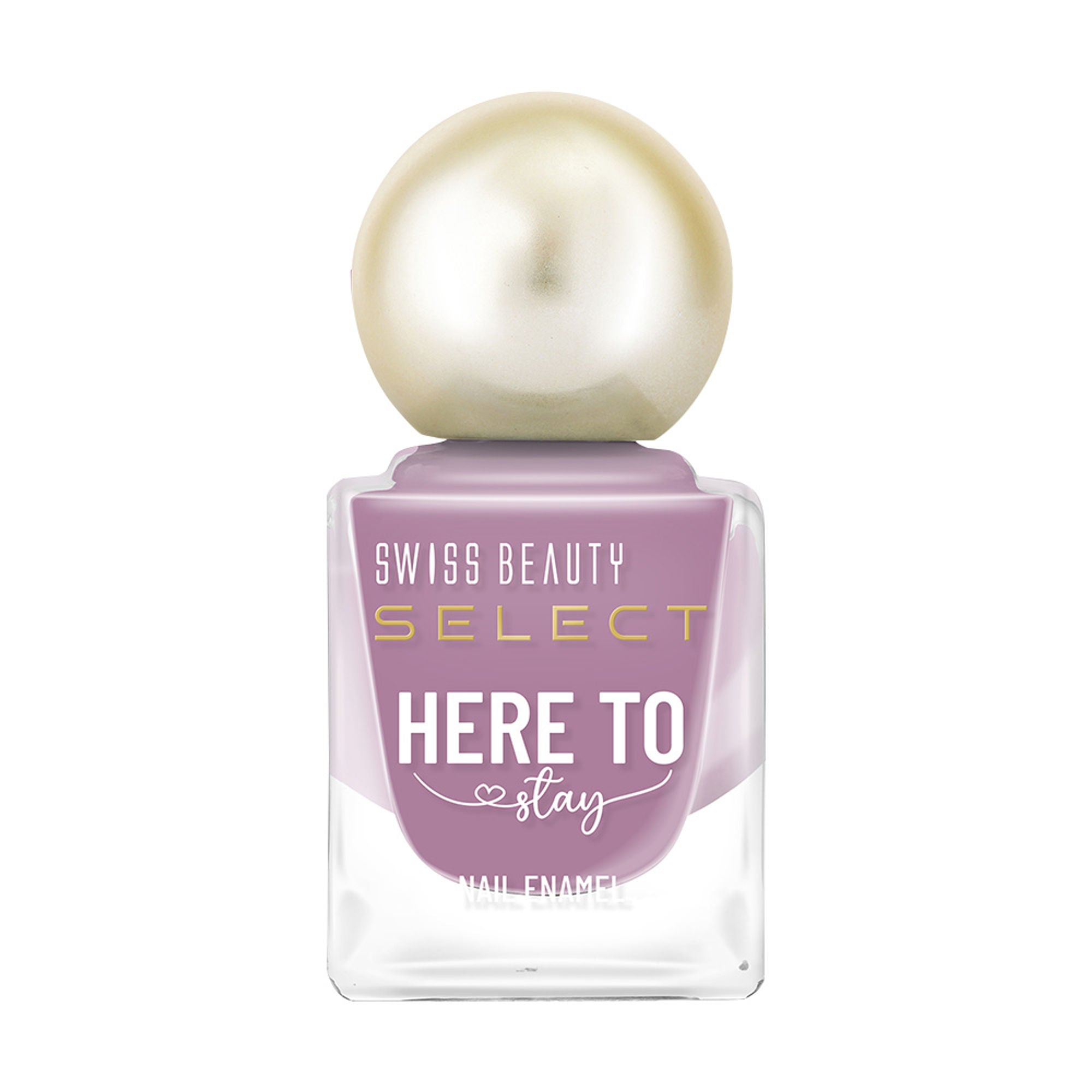 Swiss Beauty Select Here To Stay Nail Enamel - Ash Mauve