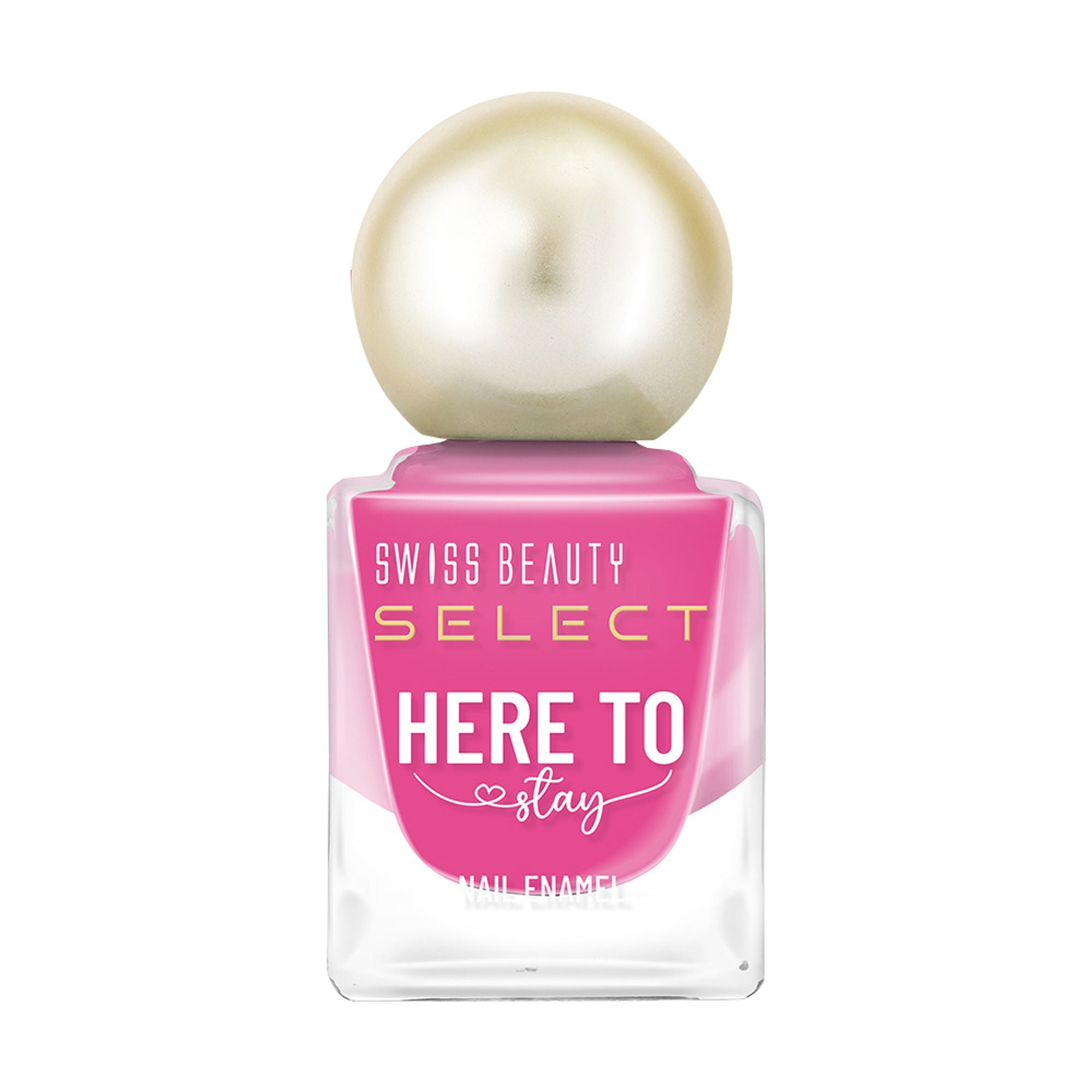 Swiss Beauty Select Here To Stay Nail Enamel - Wild Pink