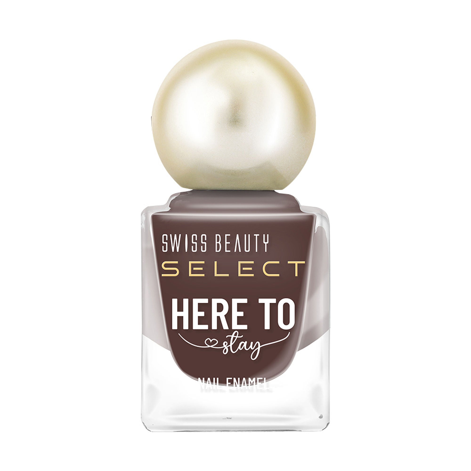 Swiss Beauty Select Here To Stay Nail Enamel - Burnt Coco