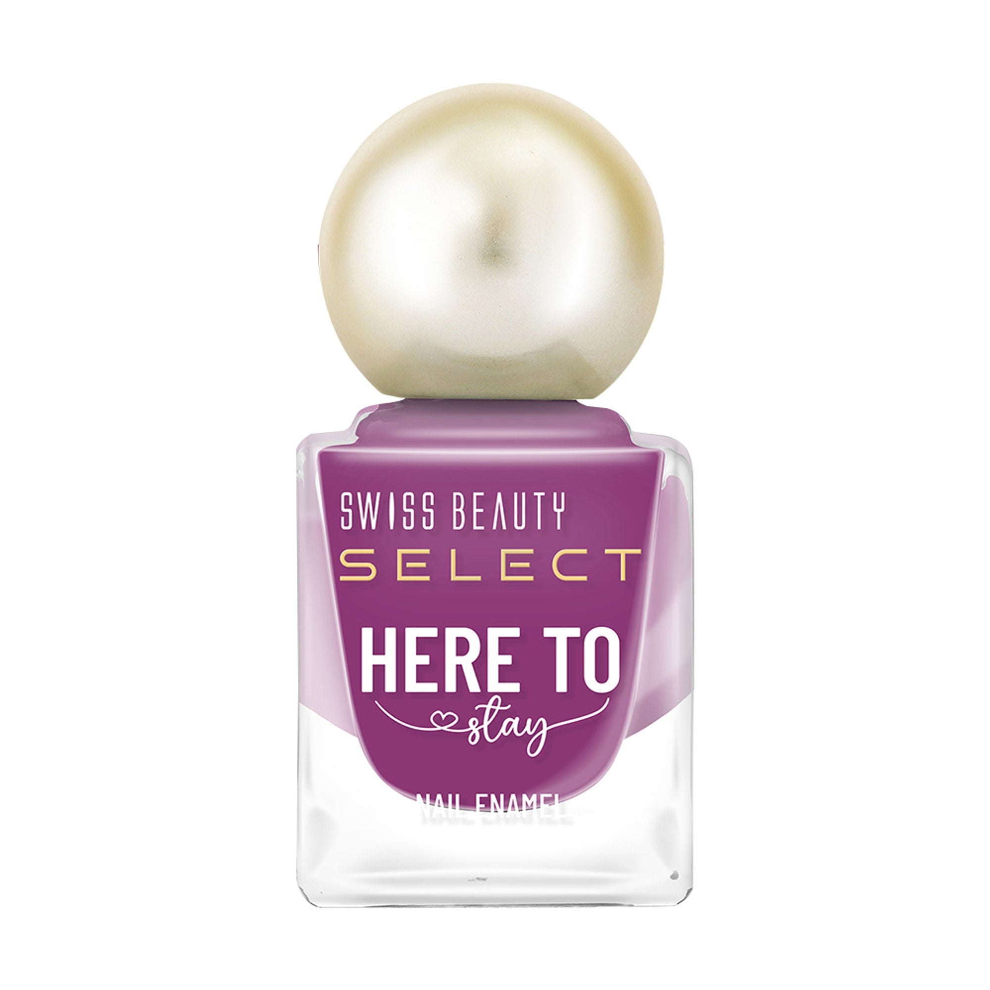 Swiss Beauty Select Here To Stay Nail Enamel - Winter Magenta