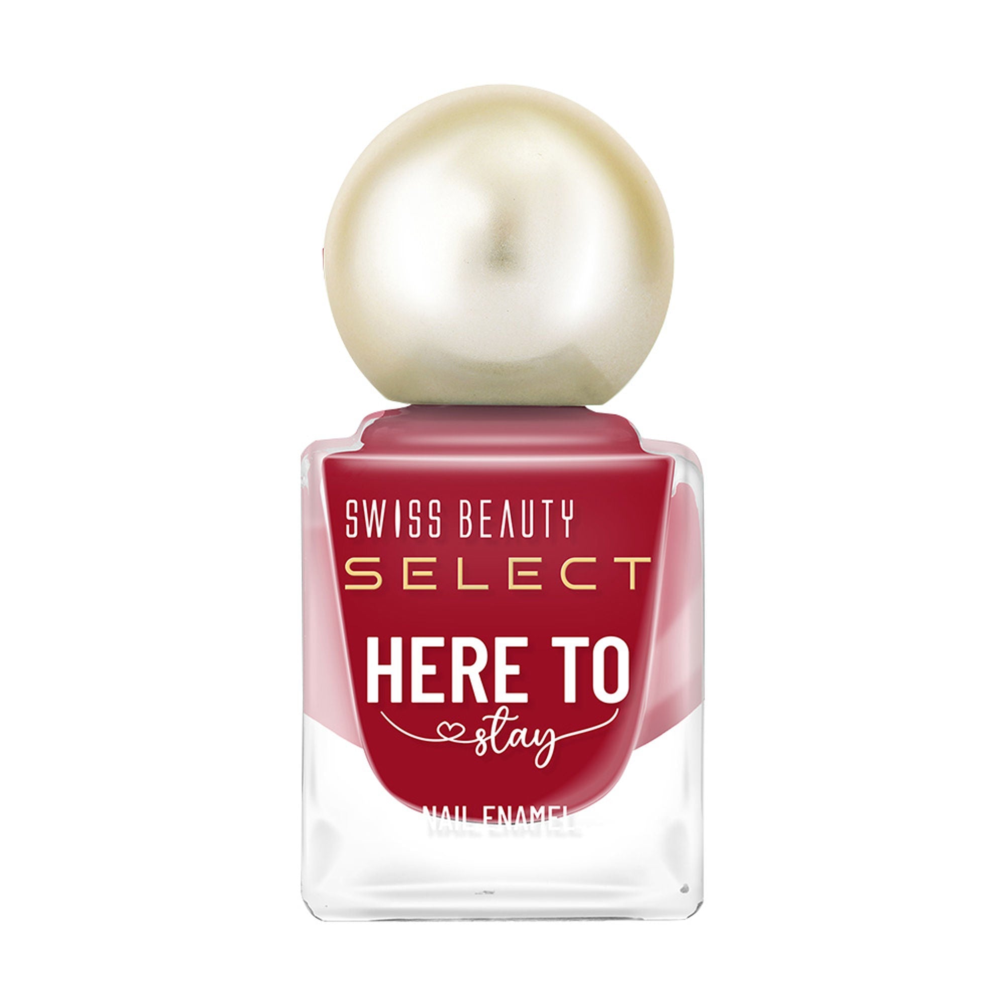 Swiss Beauty Select Here To Stay Nail Enamel - Spicy Cherry