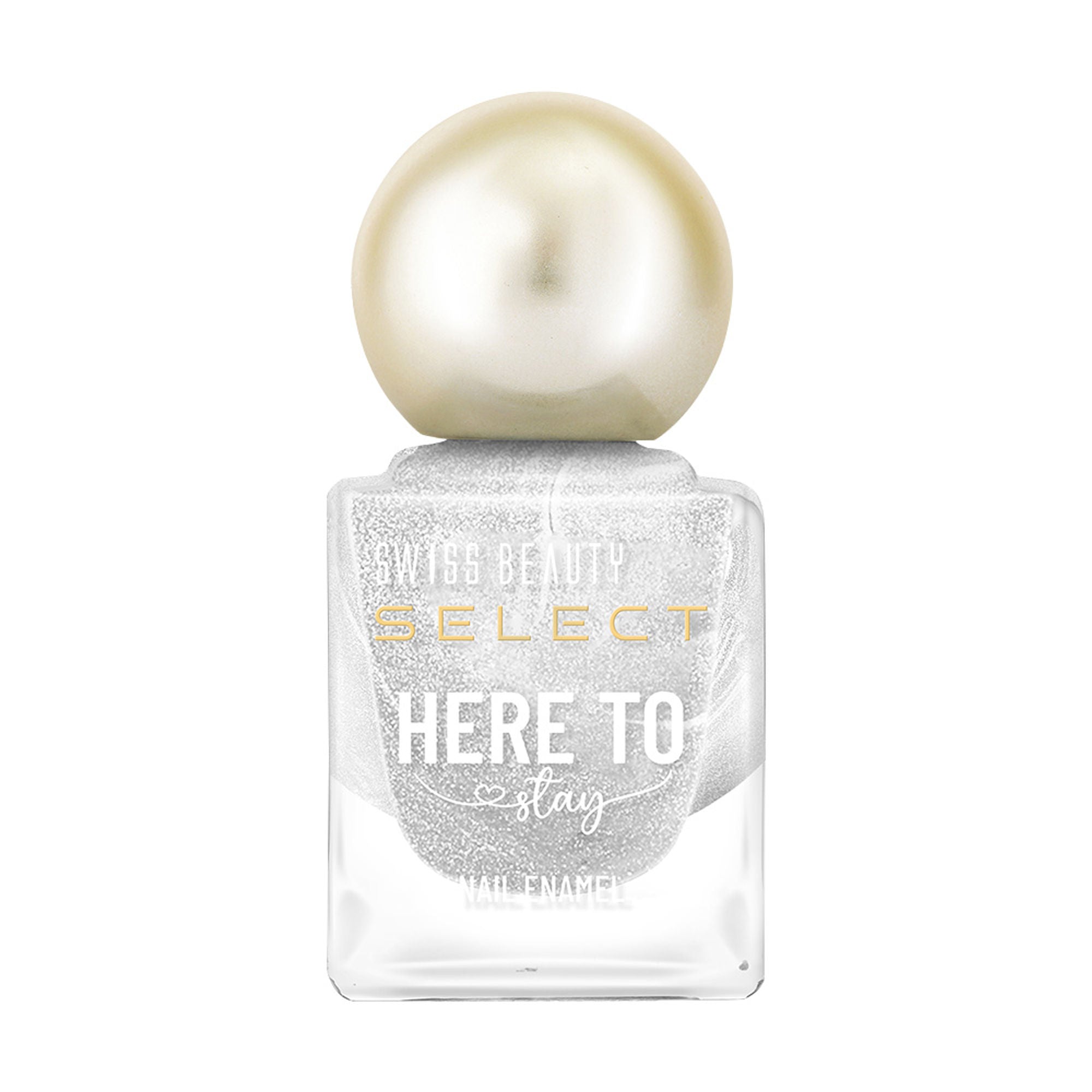 Swiss Beauty Select Here To Stay Nail Enamel - Metallic Silver