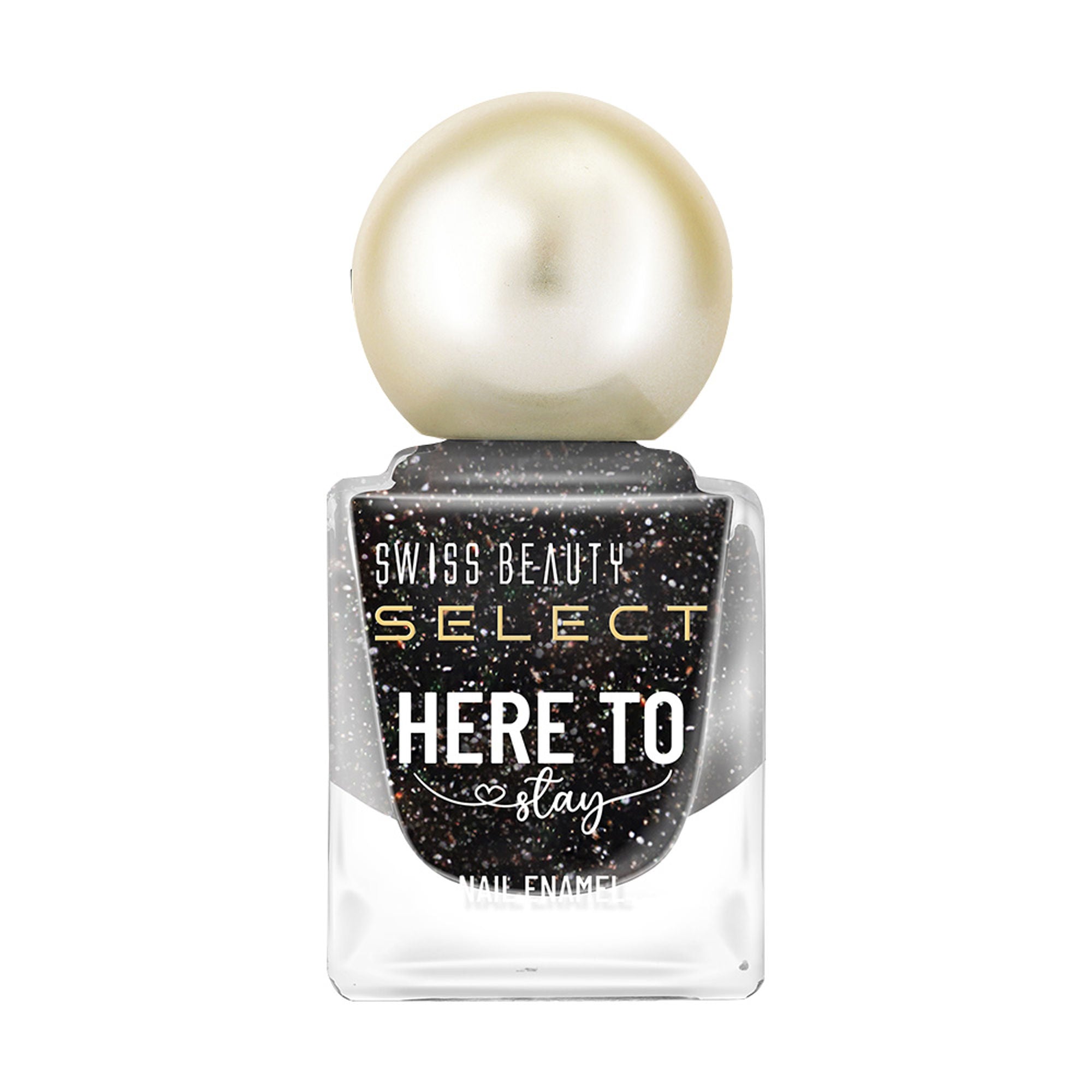 Swiss Beauty Select Here To Stay Nail Enamel - Chunky Emerald