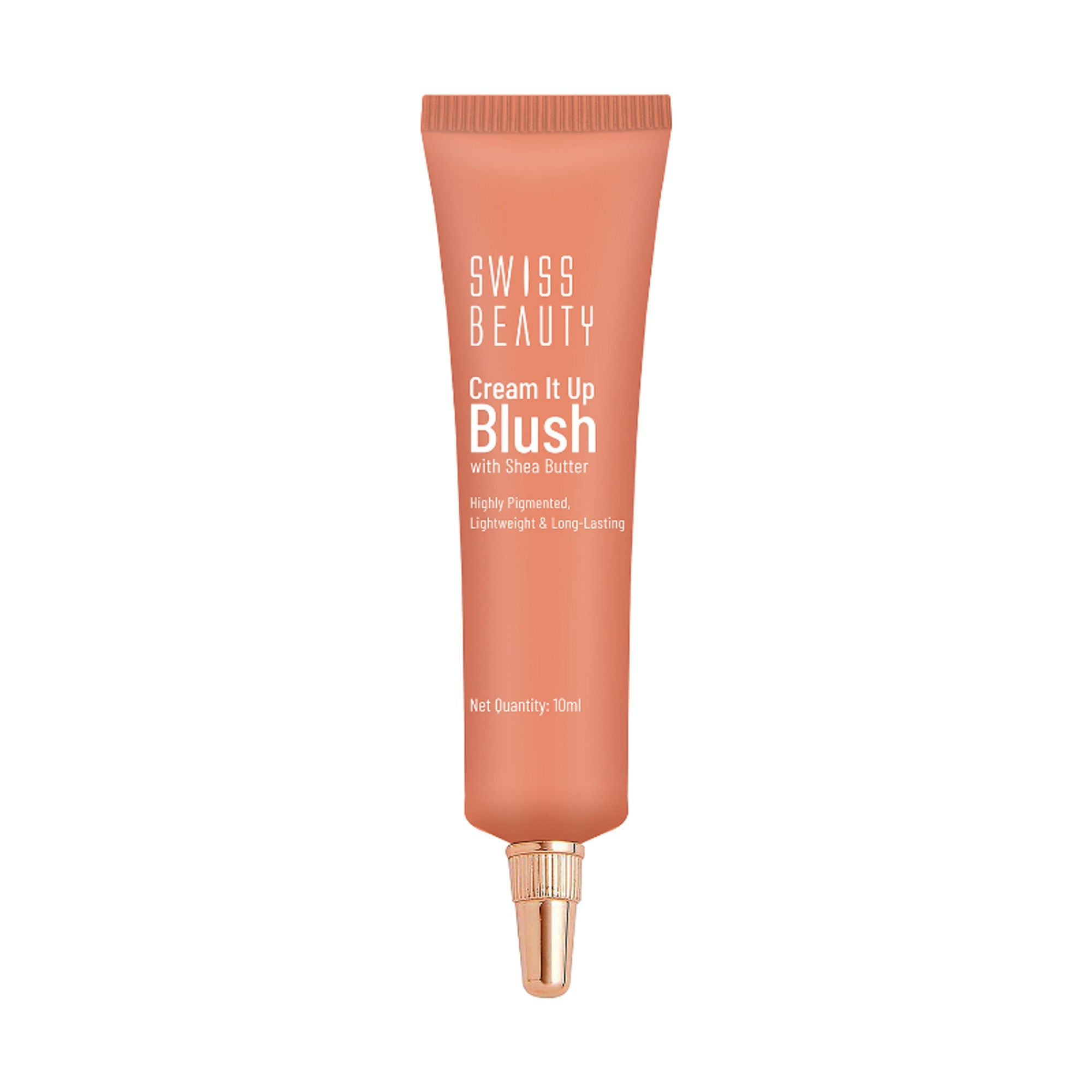 Swiss Beauty Cream It Up Blusher With Shea Butter , Multi-Functional , Matte Finish - 4 Copper Cheeks