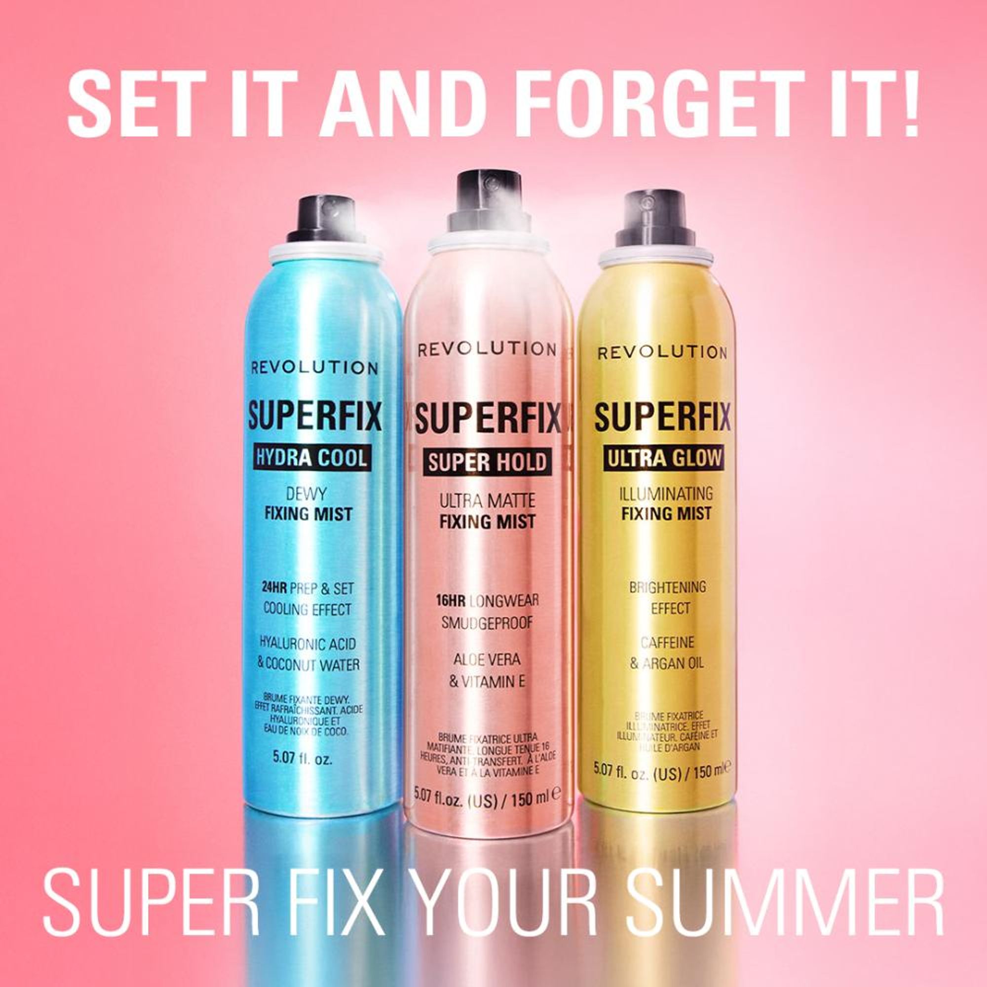 Makeup Revolution Super Fix Misting Spray