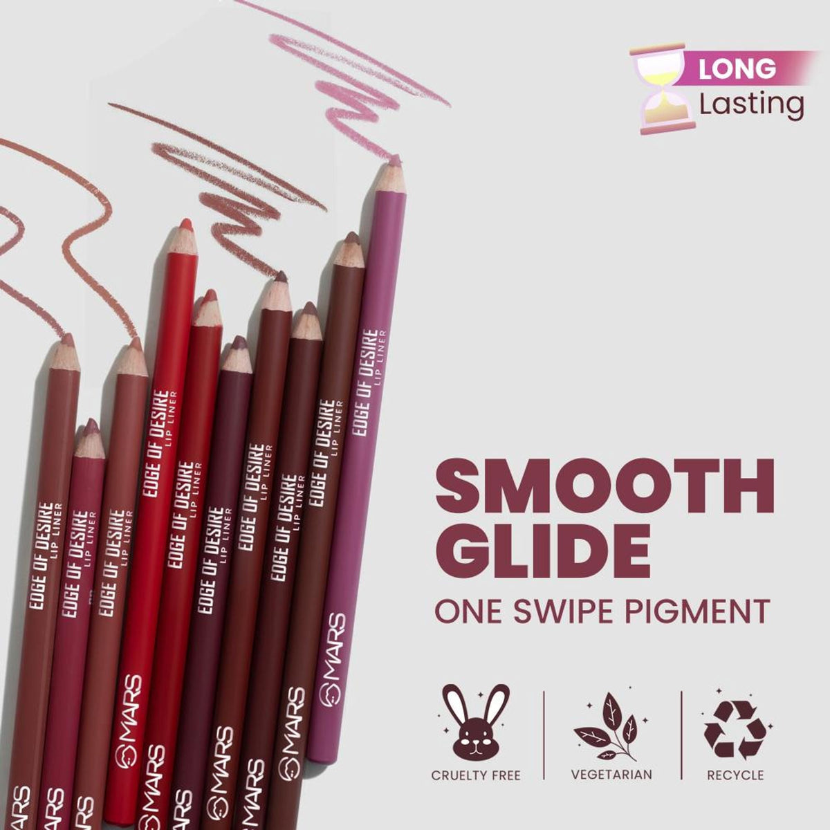 MARS Cosmetics MOCHA MUSE Lip Liner Combo
