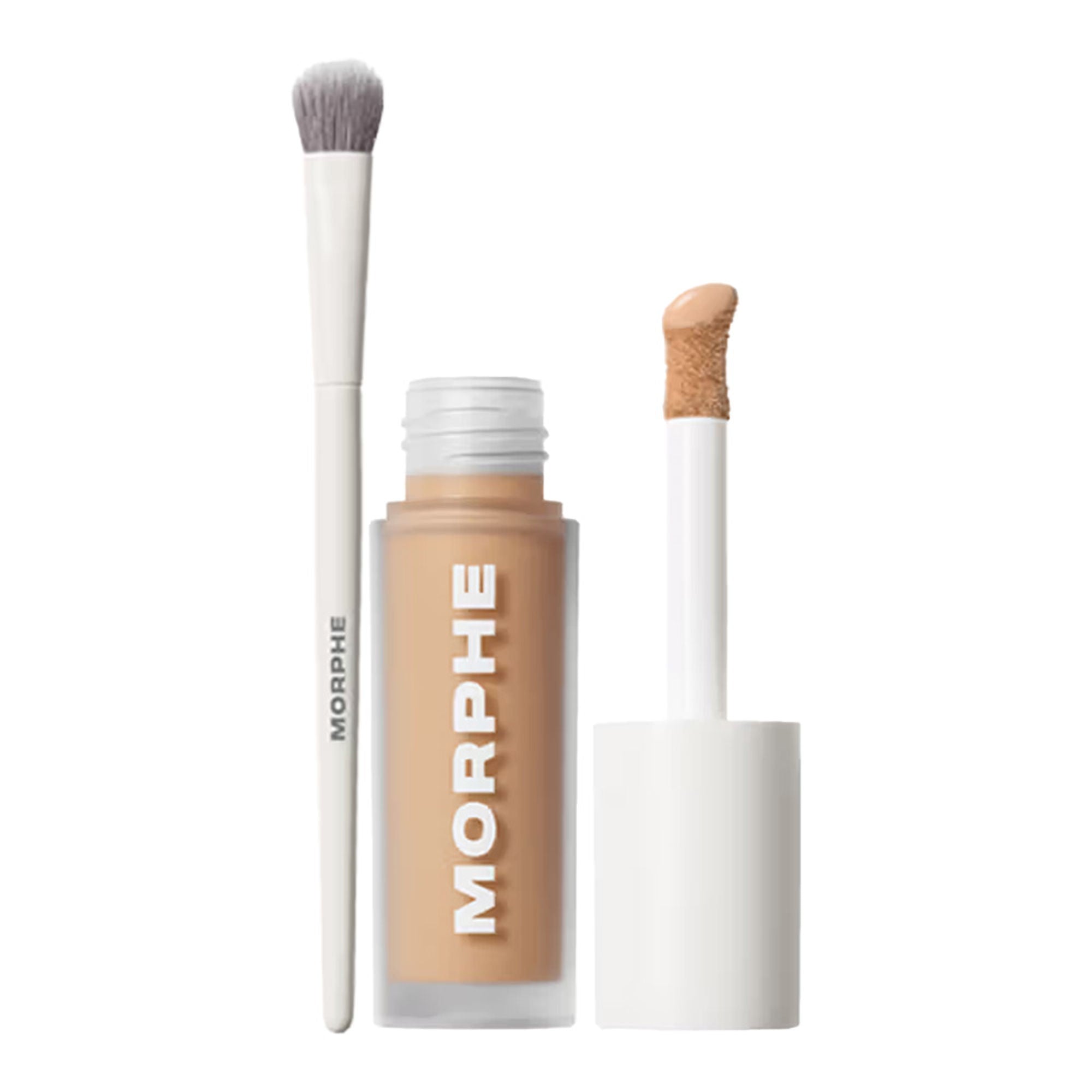 MORPHE M131 Concealer Brush + Wakeup Artist Concealer Sandstone 7.5N