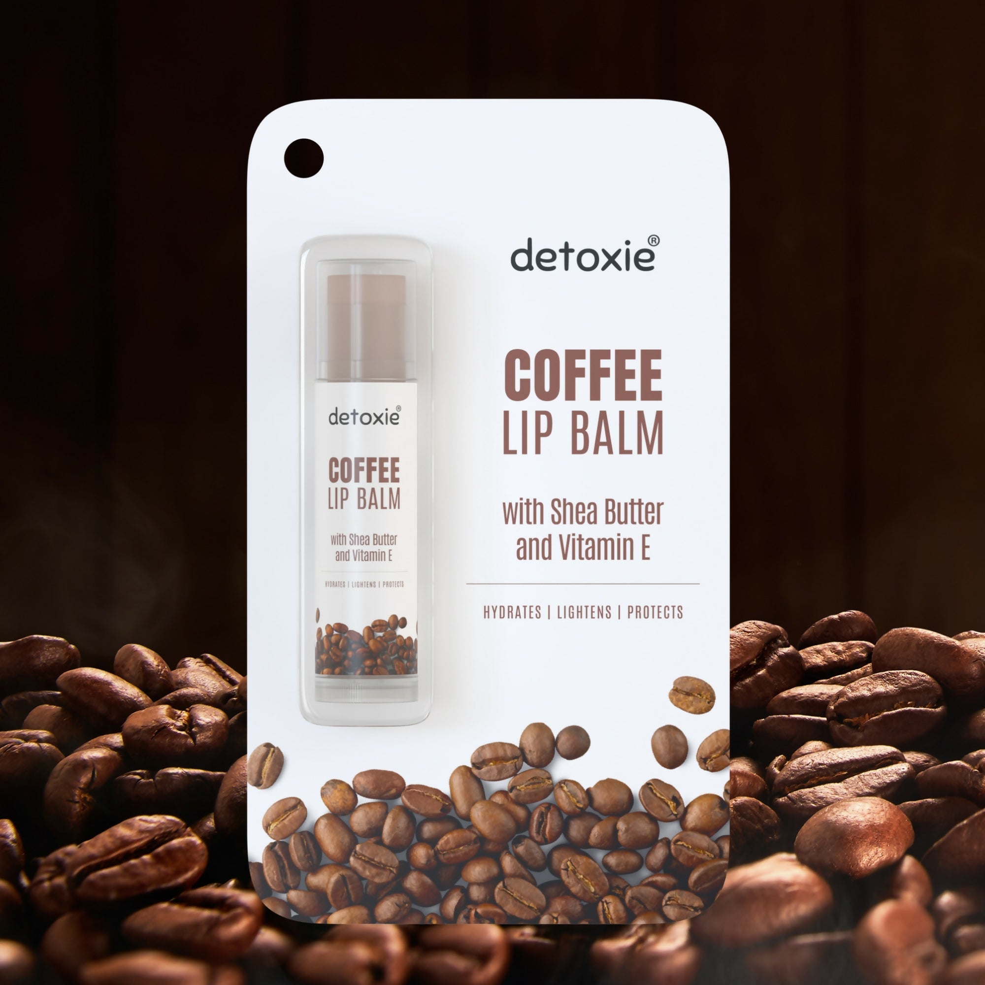 Detoxie Lip Balms Coffee With Shea Butter & Liquorice