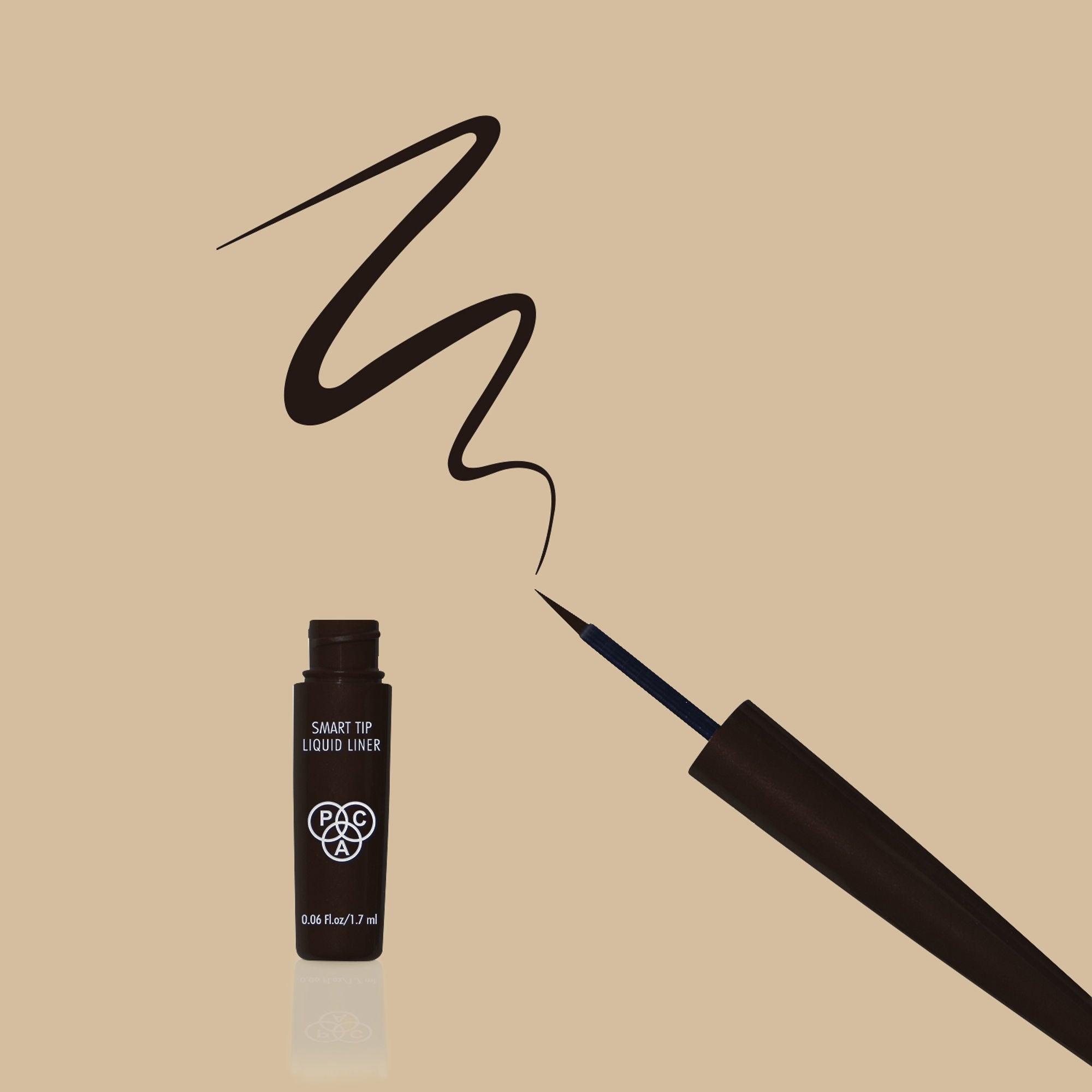 PAC Studio Smart Tip Liquid Liner - Brown Eyes
