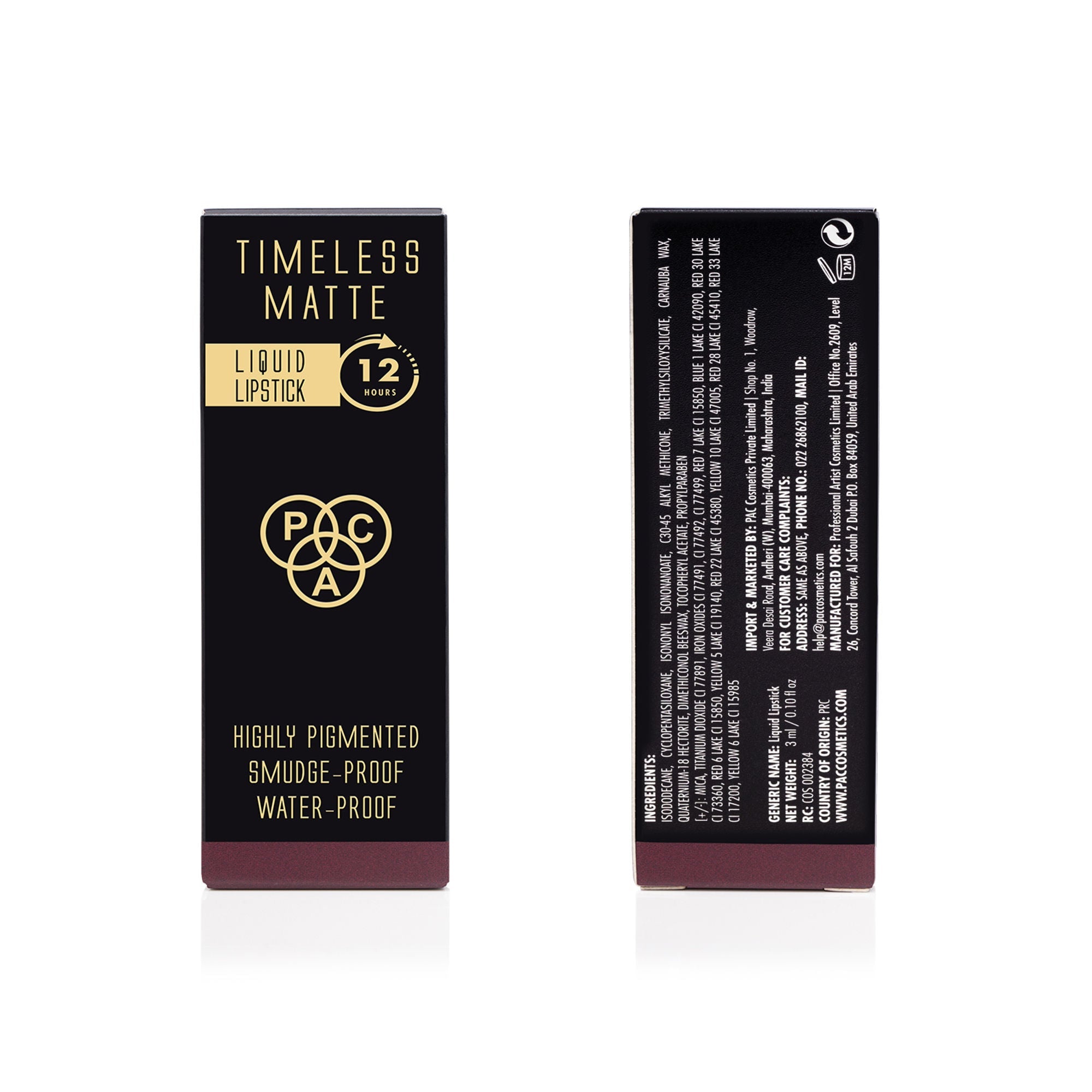 PAC Studio Timeless Matte Mini Lipstick - Bite