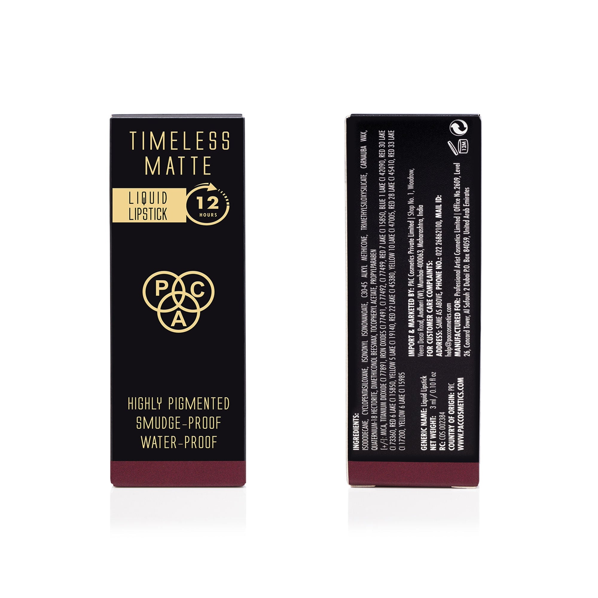 PAC Studio Timeless Matte Mini Lipstick - Taunty