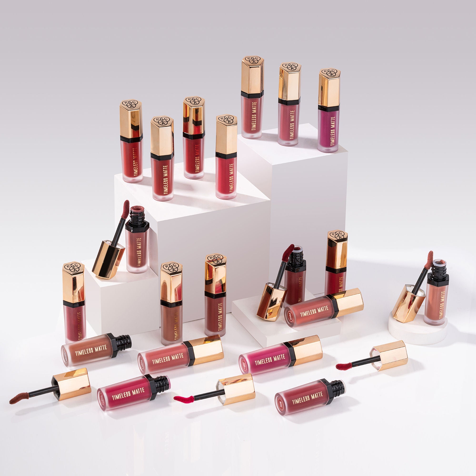 PAC Studio Timeless Matte Mini Lipstick - Molten Pink