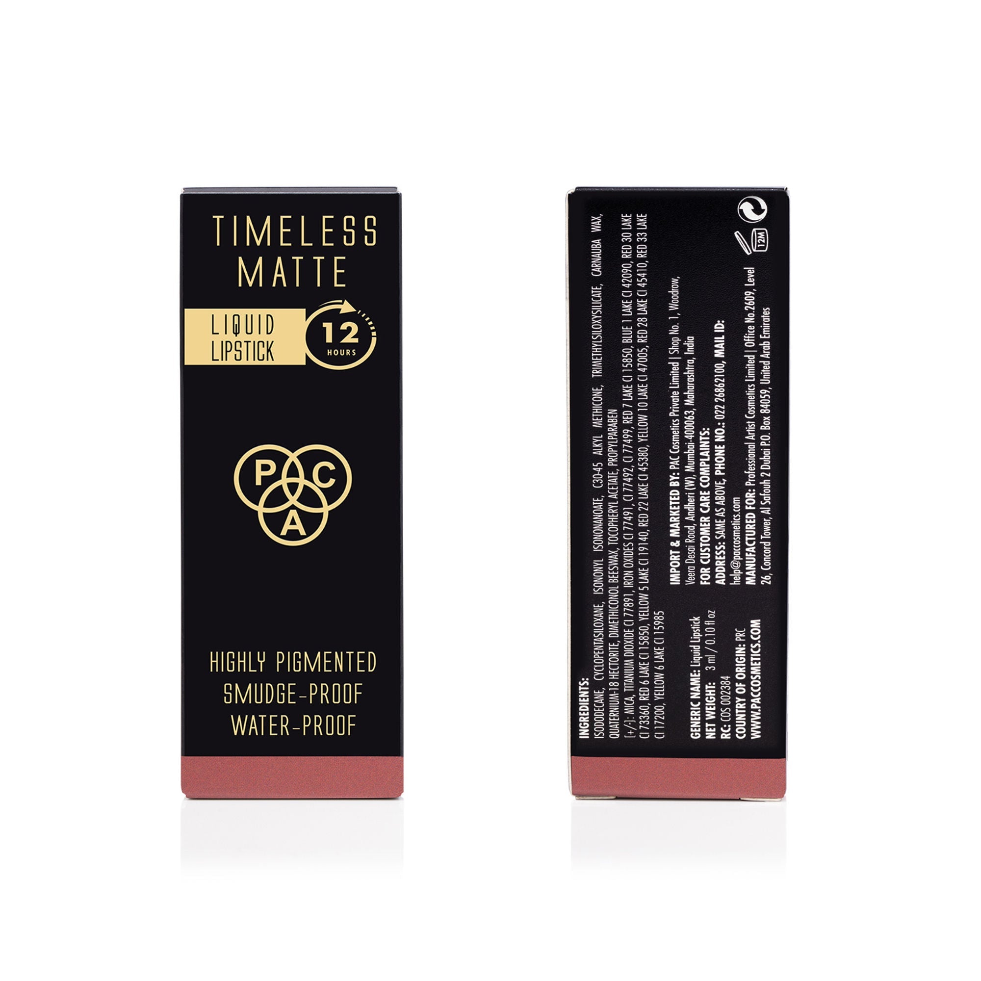 PAC Studio Timeless Matte Mini Lipstick - Puny
