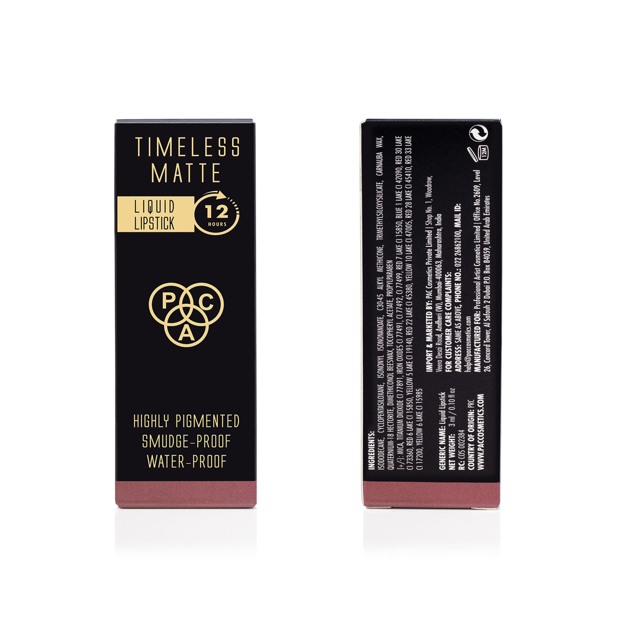 PAC Studio Timeless Matte Mini Lipstick - Nutty Doodle