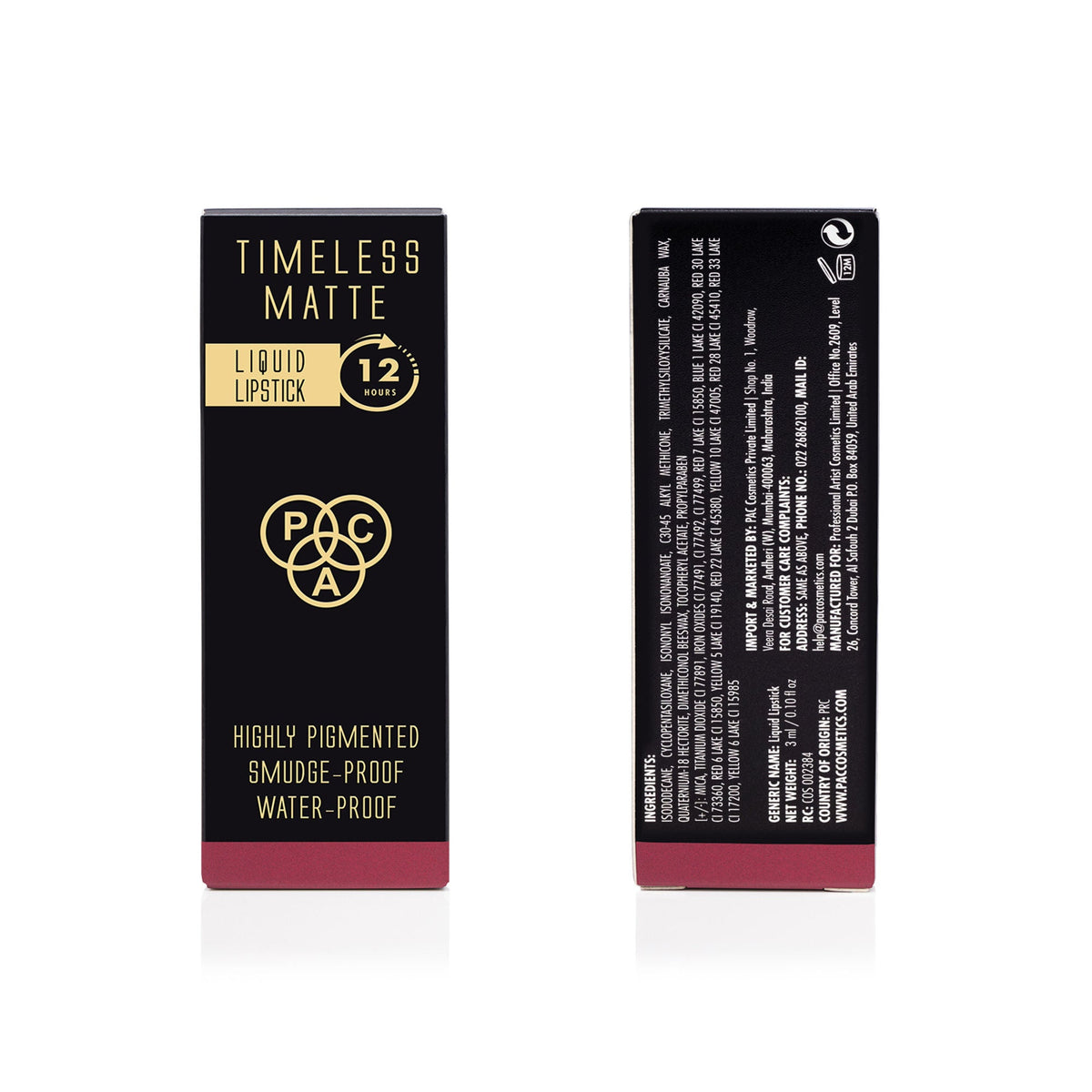 PAC Studio Timeless Matte Mini Lipstick - Love Bite