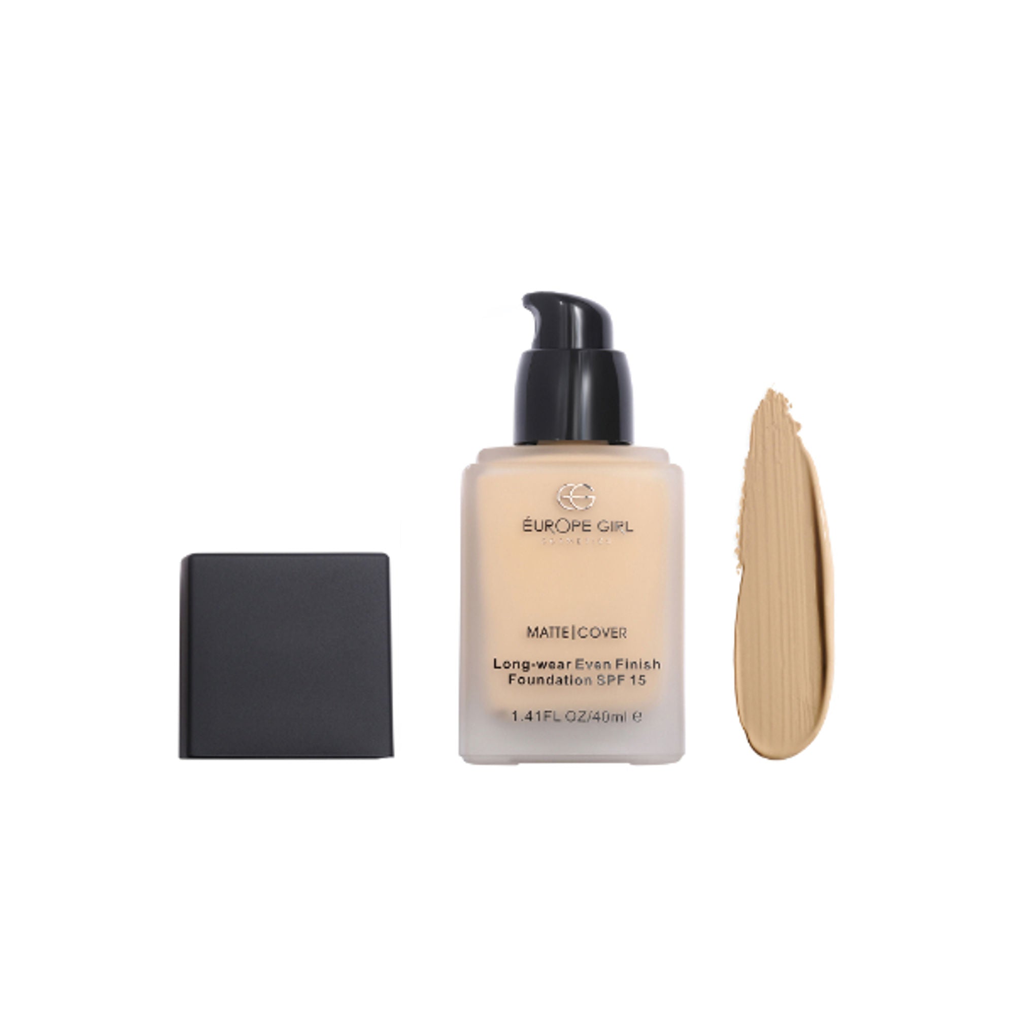 Europe Girl Matte Cover Foundation SPF 15 - 120 Light Medium Yellow Undertone