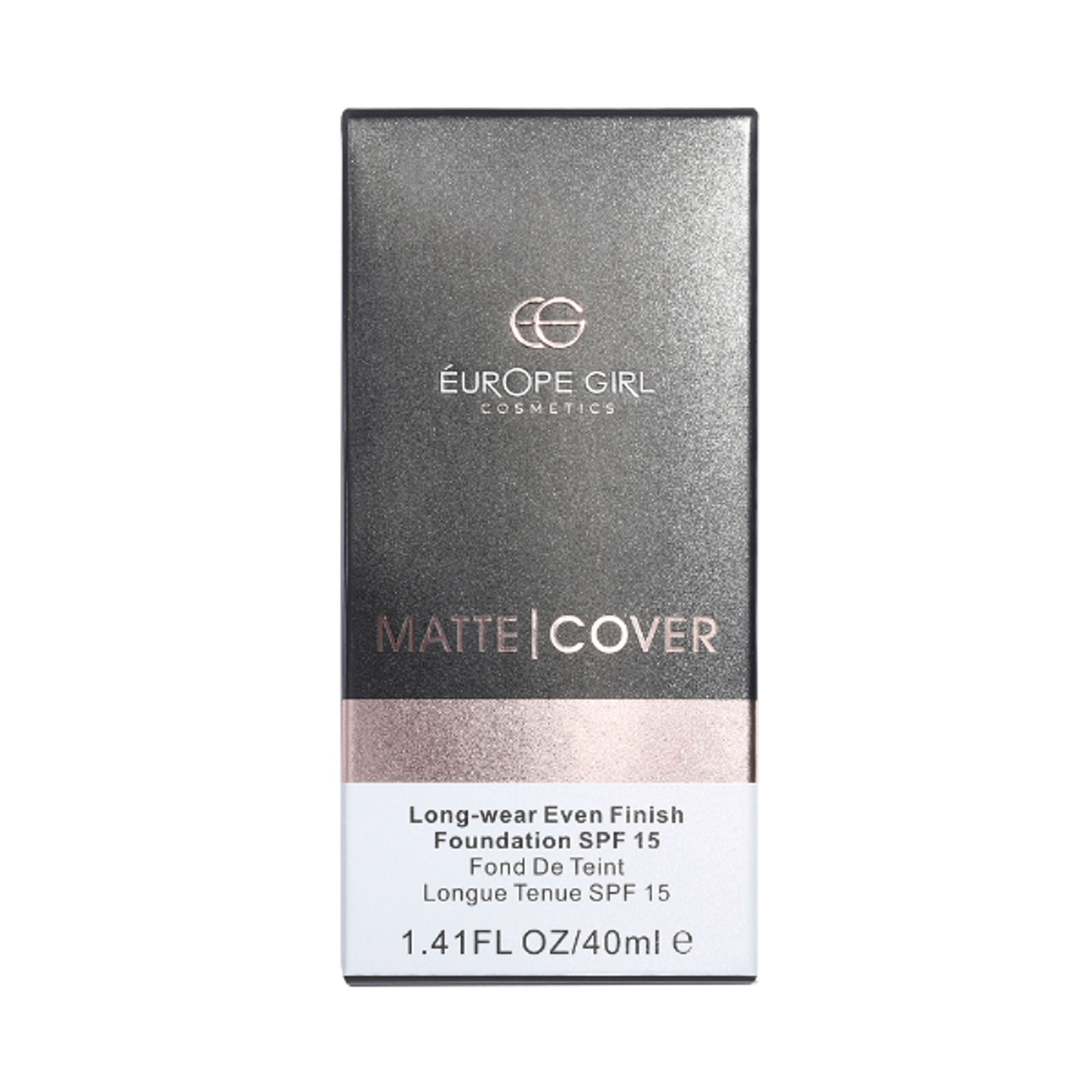 Europe Girl Matte Cover Foundation SPF 15 - 200 Dark Natural Undertone