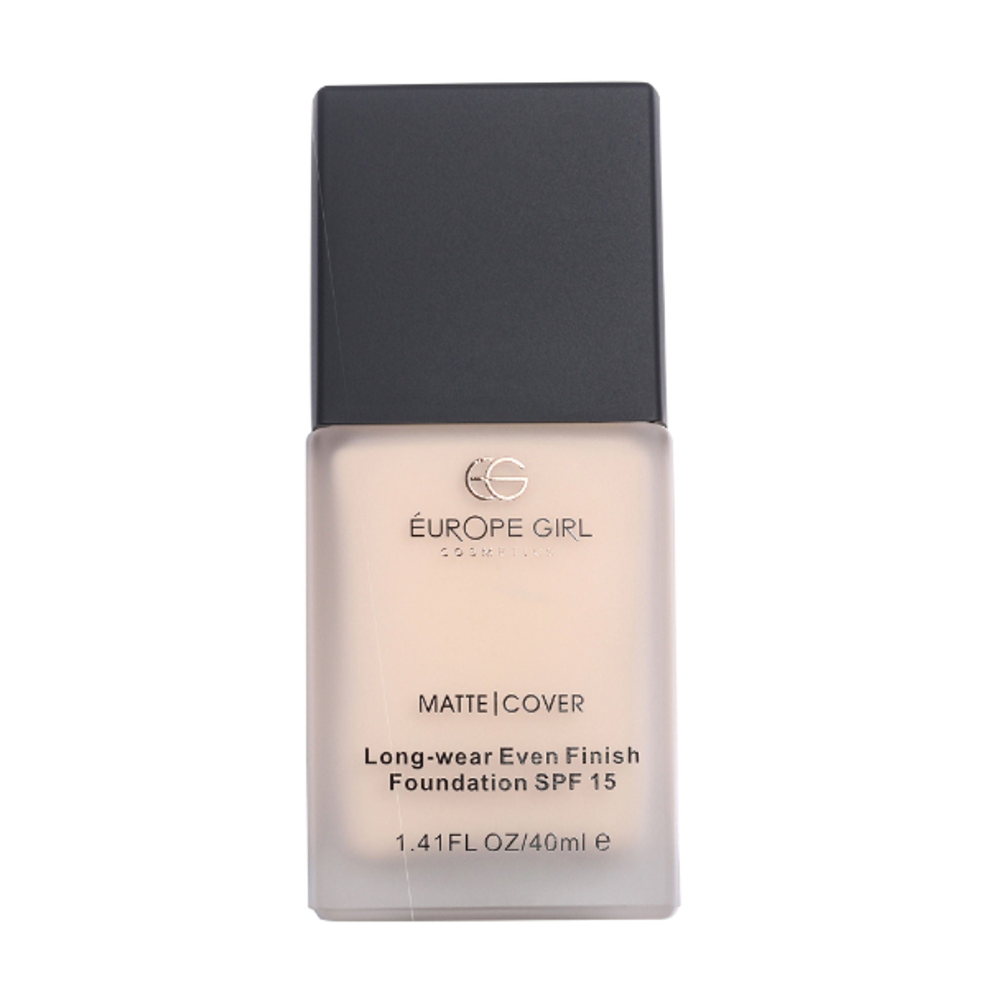 Europe Girl Matte Cover Foundation SPF 15 - 105 Light Natural Undertone