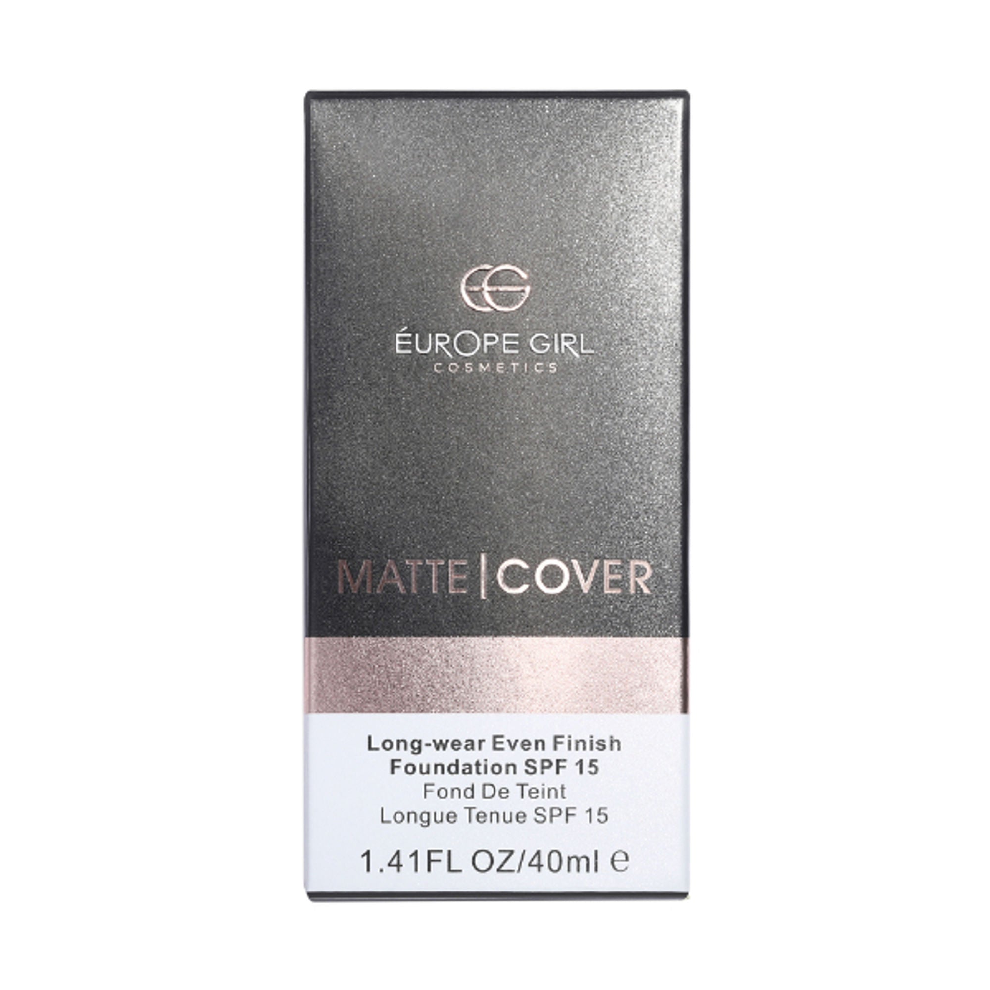 Europe Girl Matte Cover Foundation SPF 15 - 105 Light Natural Undertone