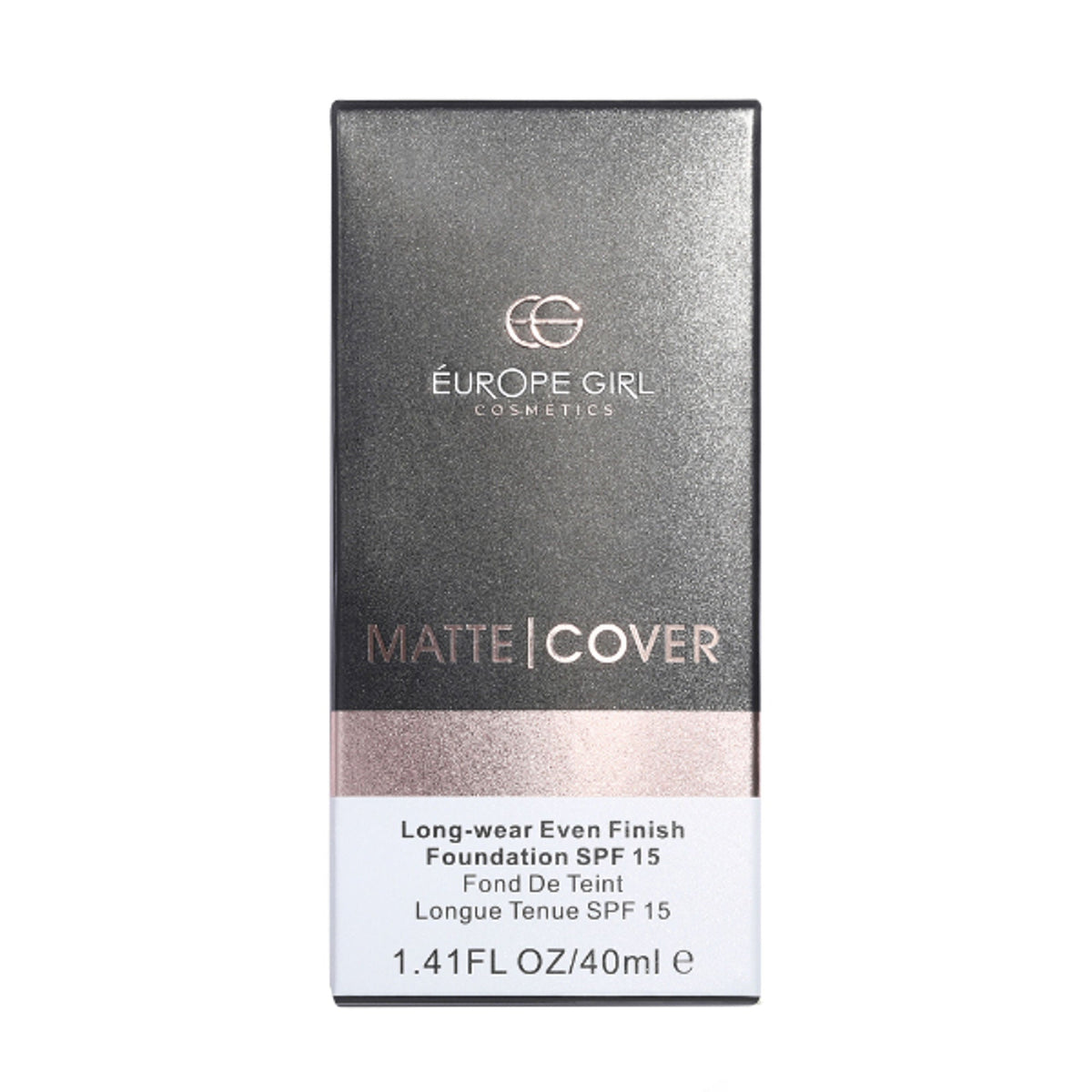 Europe Girl Matte Cover Foundation SPF 15 - 125 Medium Natural Undertone