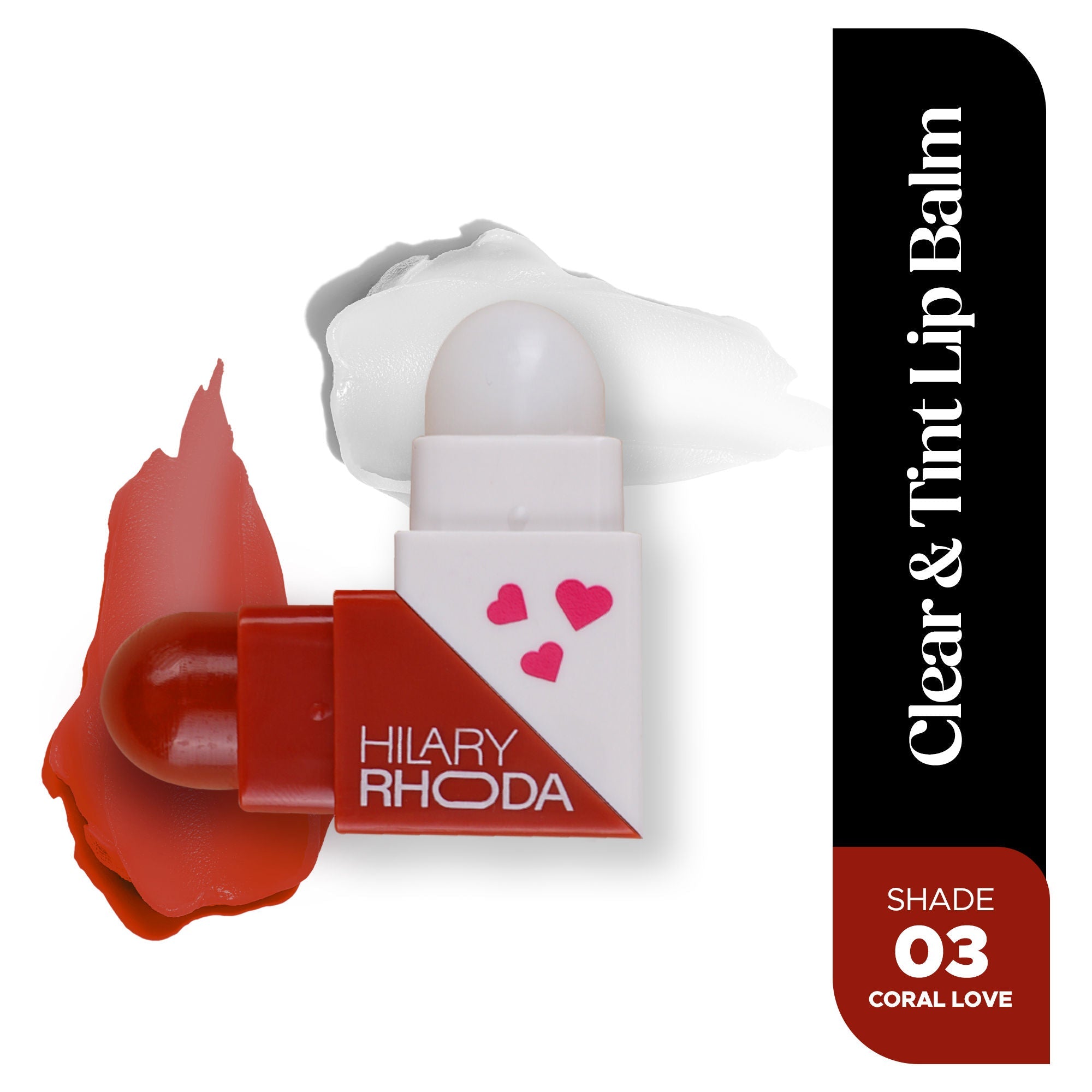 Hilary Rhoda Clear & Tint Lip Balm