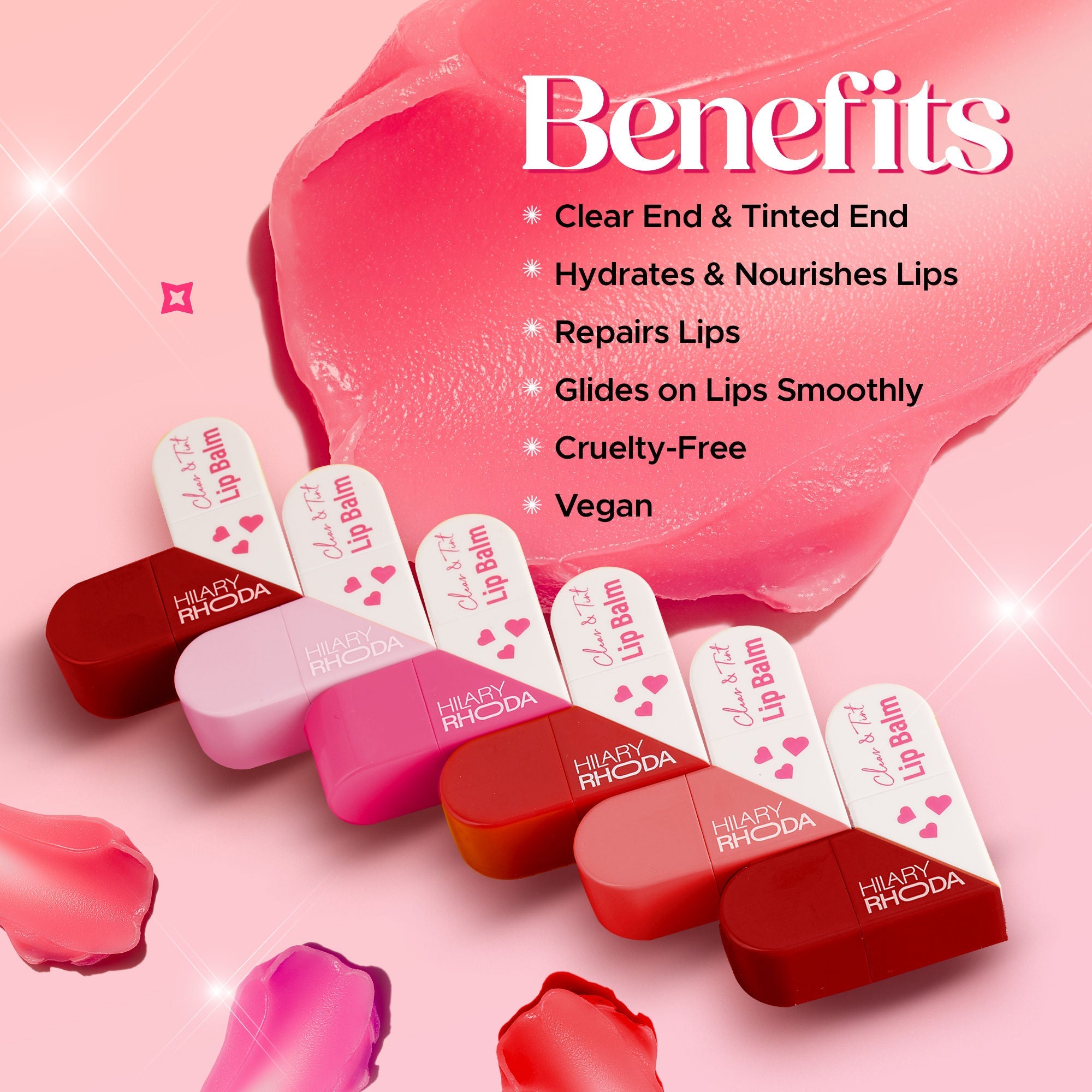 Hilary Rhoda Clear & Tint Lip Balm