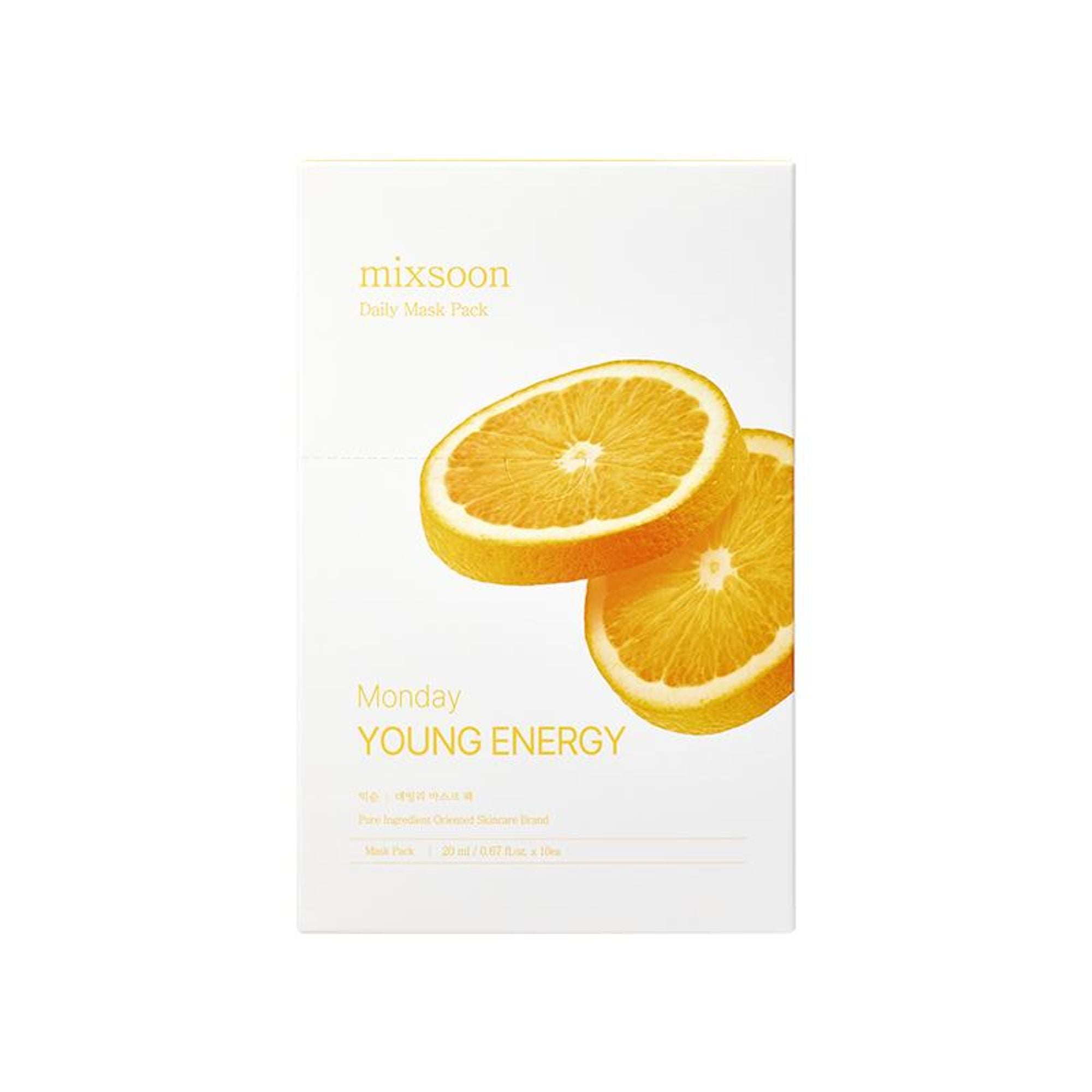 Mixsoon Daily Mask Pack Monday, Calms, Hydrates & Soothes Dry Skin Sheet Mask
