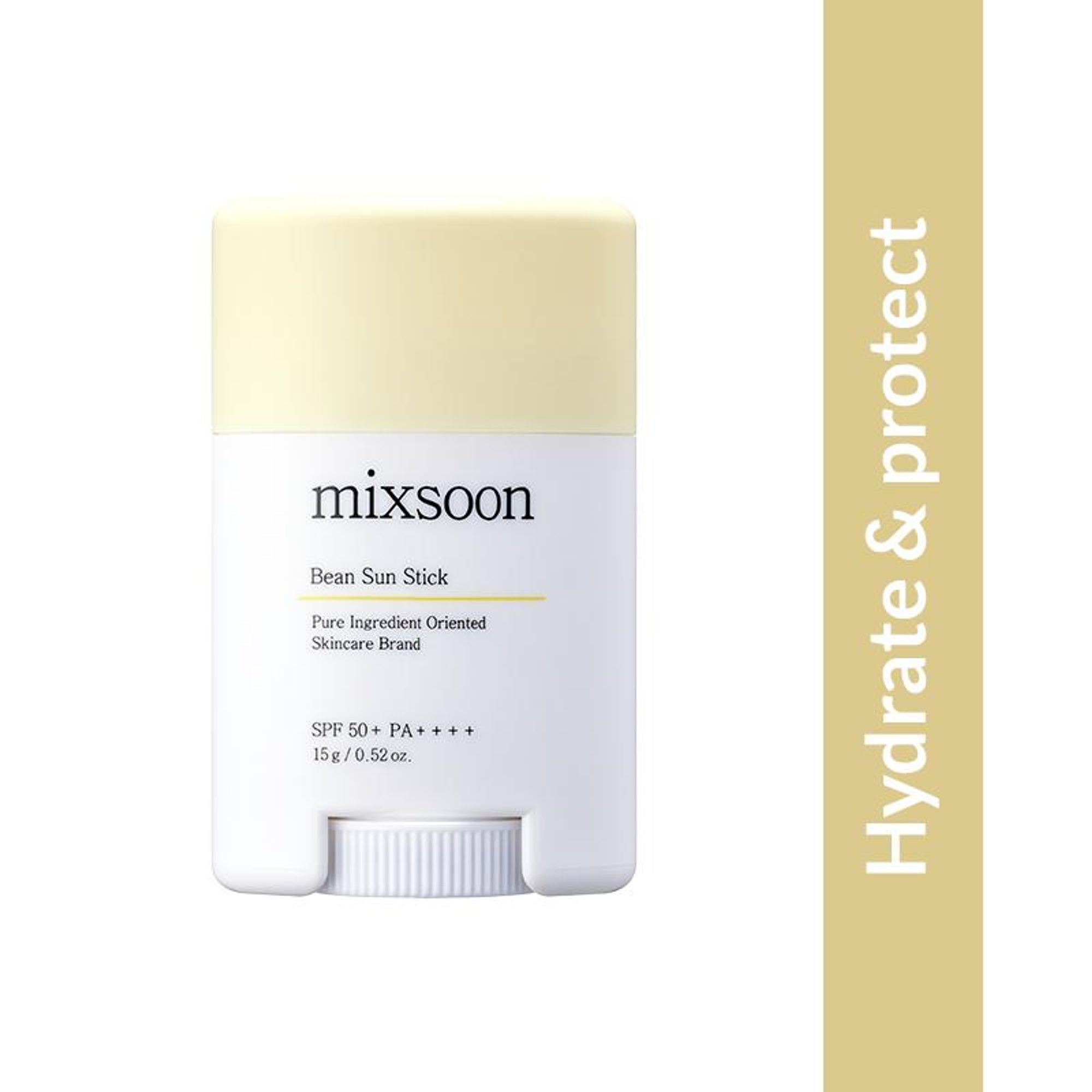 Mixsoon Bean Sun Stick SPF 50+ PA++++, Protects & Nourishes with Fermented Bean Extract