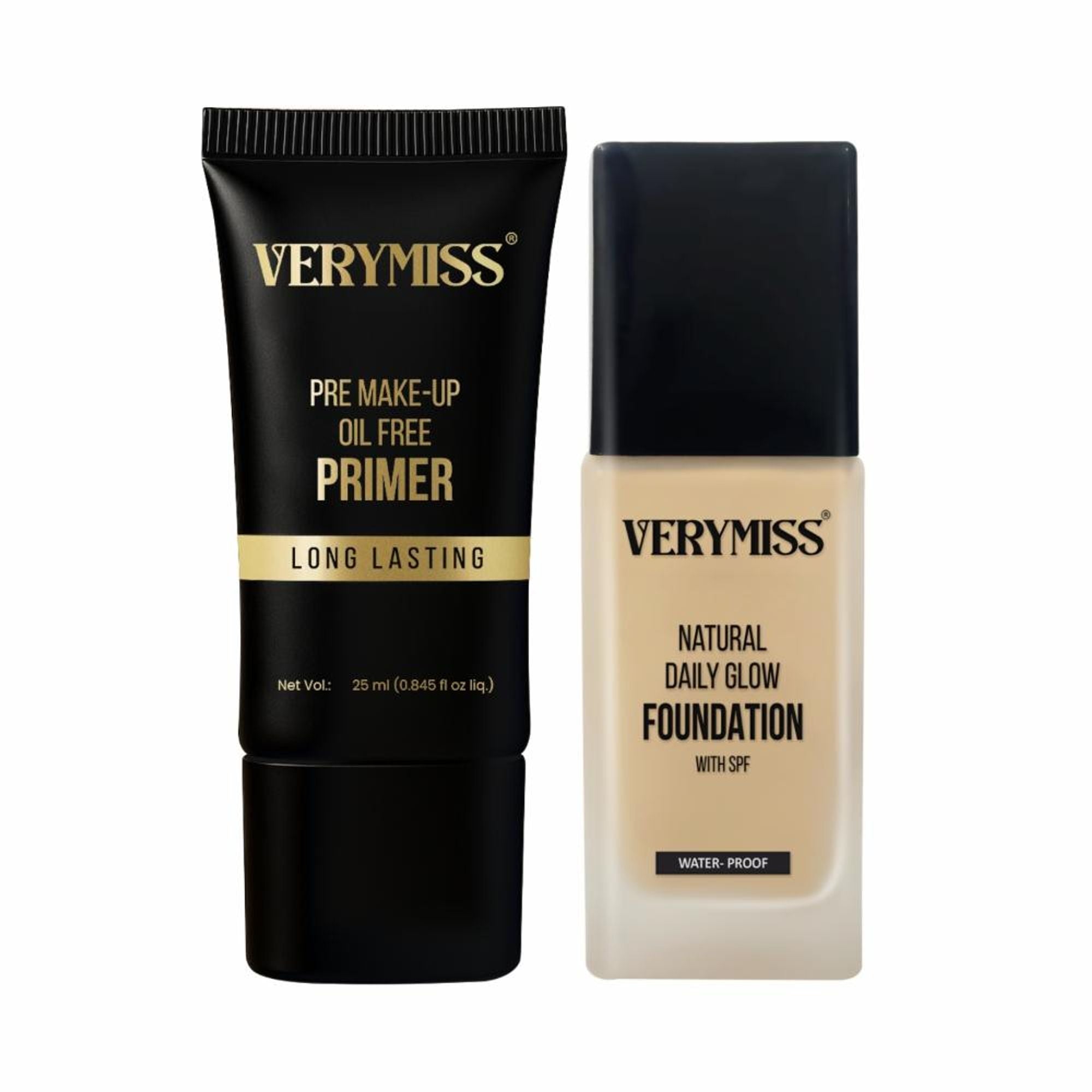 Verymiss Foundation + Oil Free Primer Fair Tone (VMFD06-01, VMPR02)