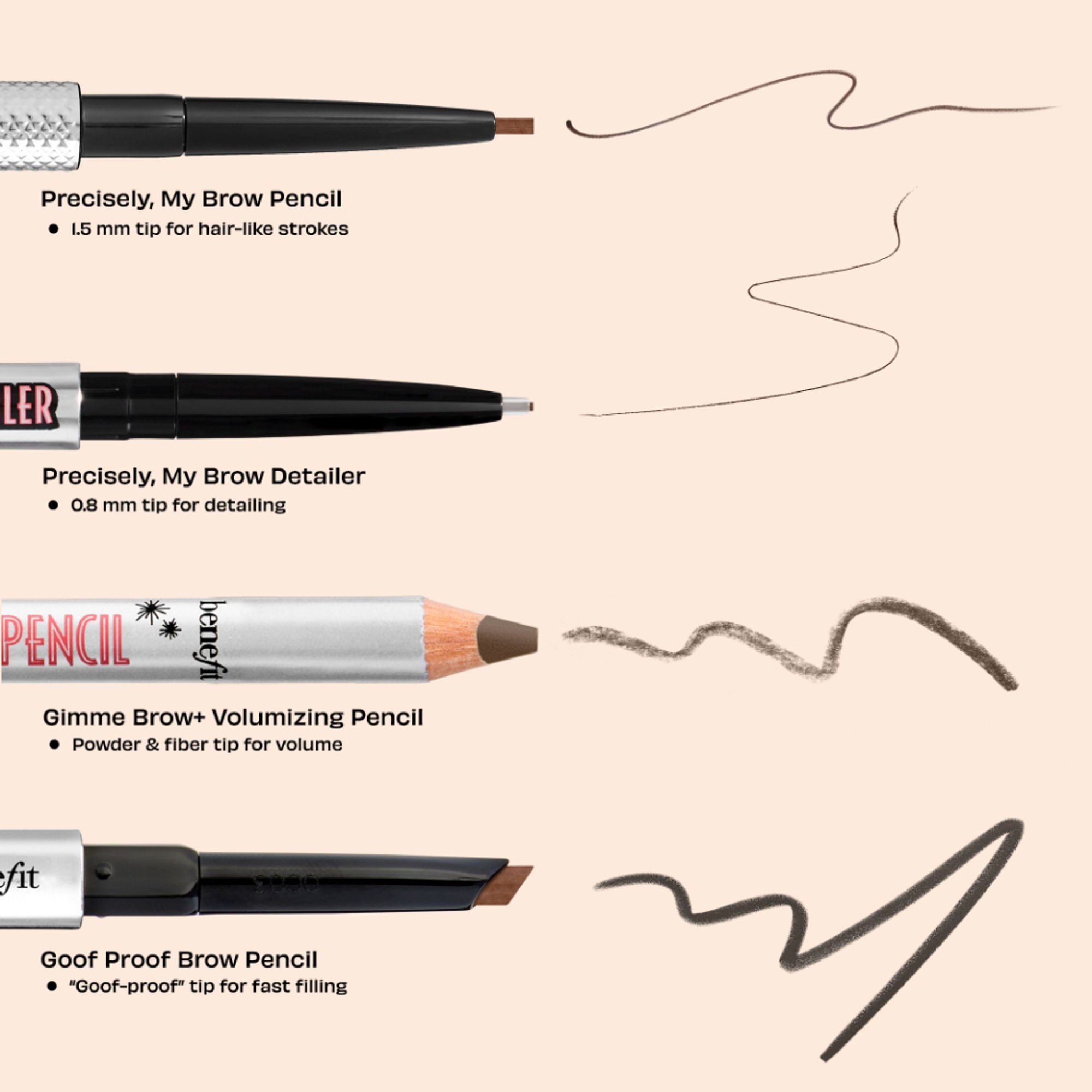 Benefit Cosmetics Goof Proof Eyebrow Pencil - 04Â Warm Deep Brown