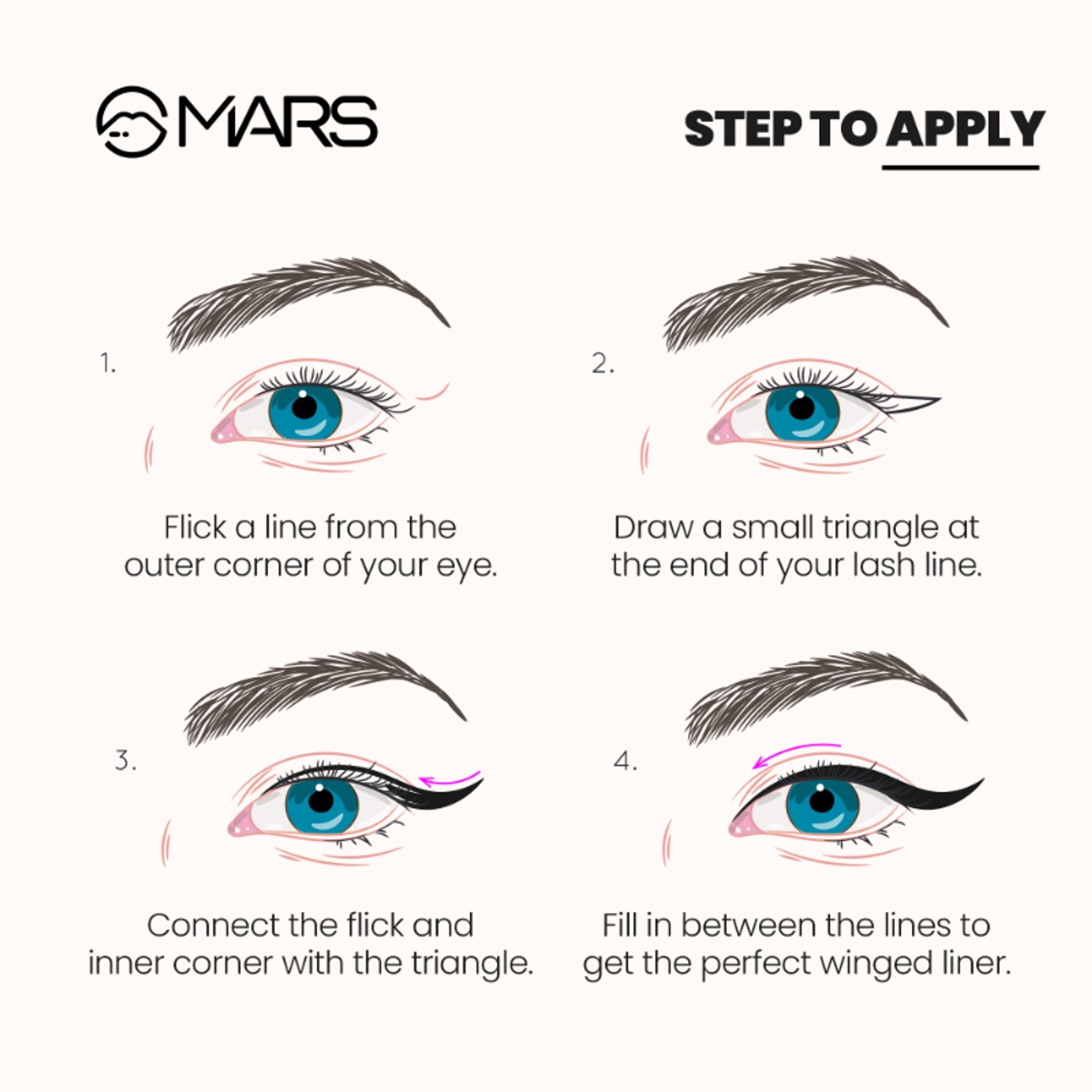 MARS Cosmetics Free Flow Liquid Eyeliner
