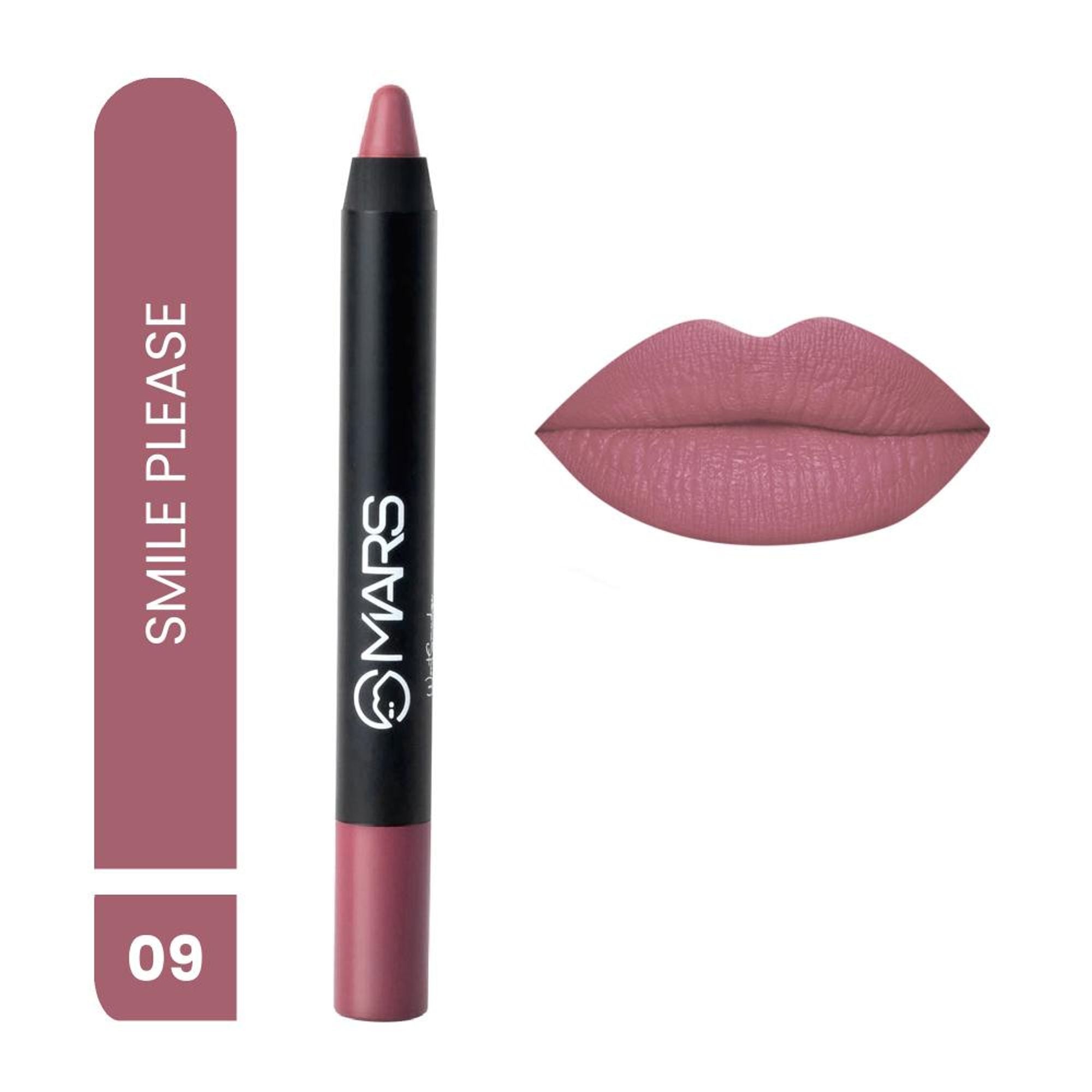 MARS Cosmetics Won't Smudge Won't Budge Lip Crayon - Smile Please