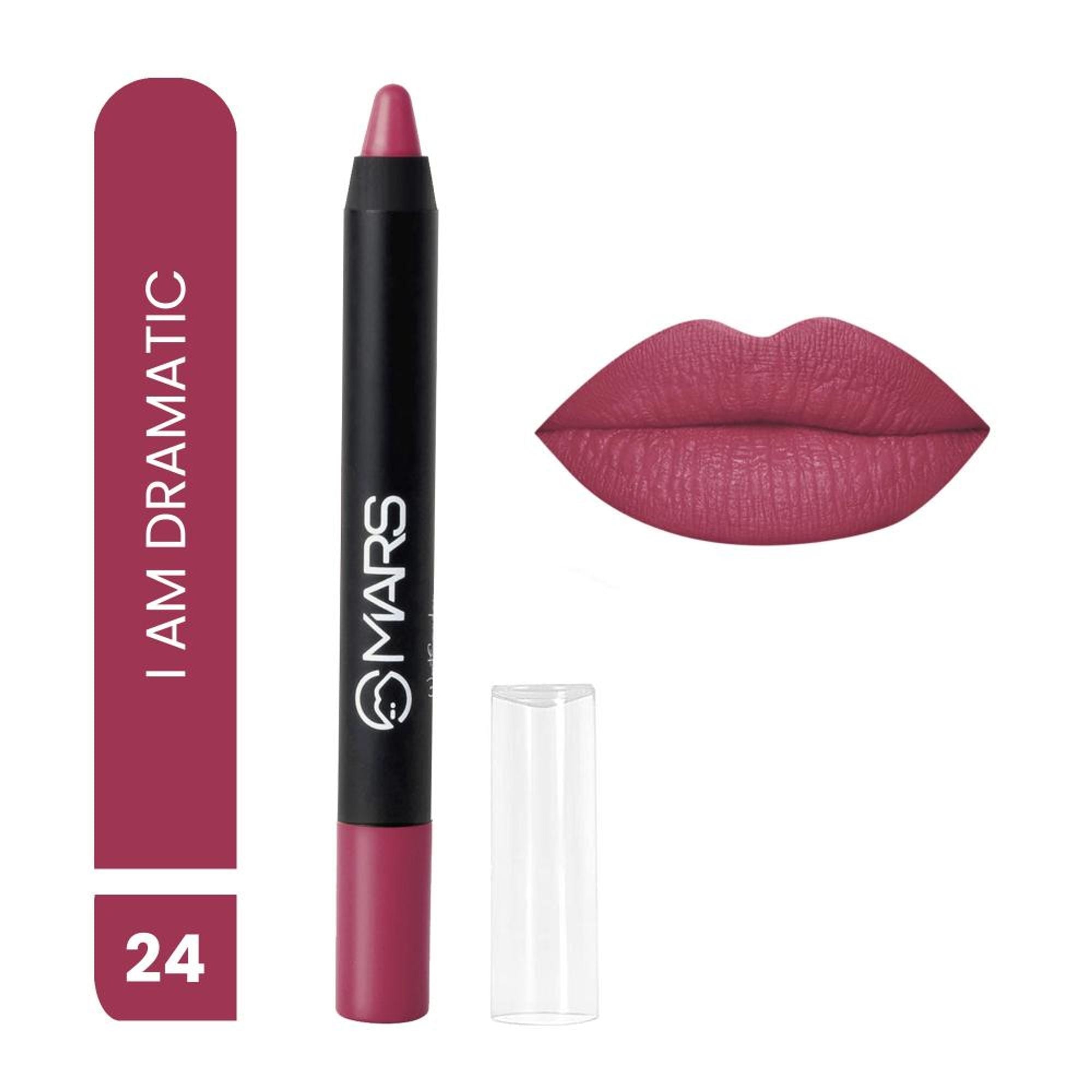 MARS Cosmetics Won't Smudge Won't Budge Lip Crayon - I Am Dramatic