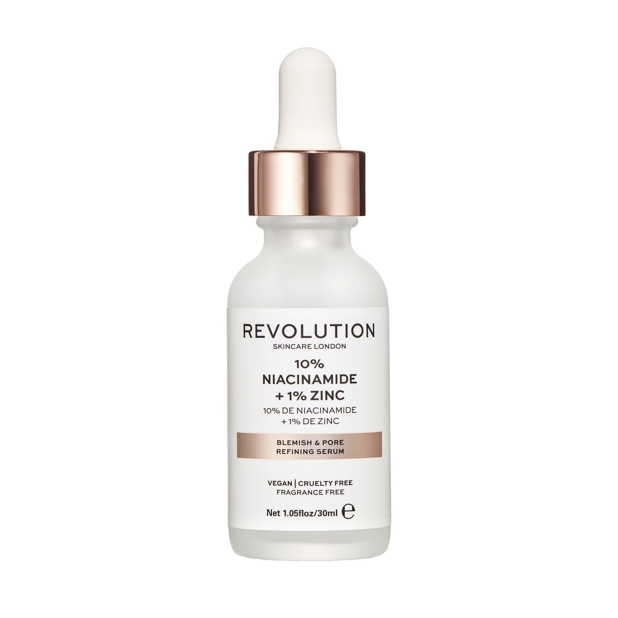 Makeup Revolution Skincare Blemish and Pore Refining Serum - 10% Niacinamide + 1% Zinc