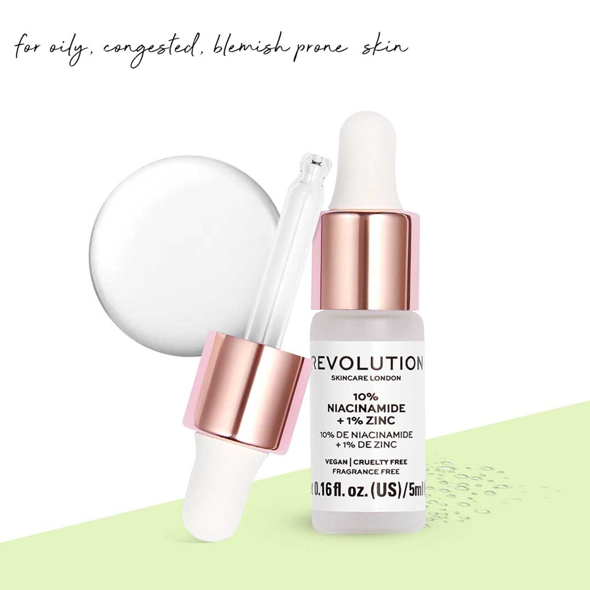 Makeup Revolution Skincare Blemish and Pore Refining Serum - 10% Niacinamide + 1% Zinc