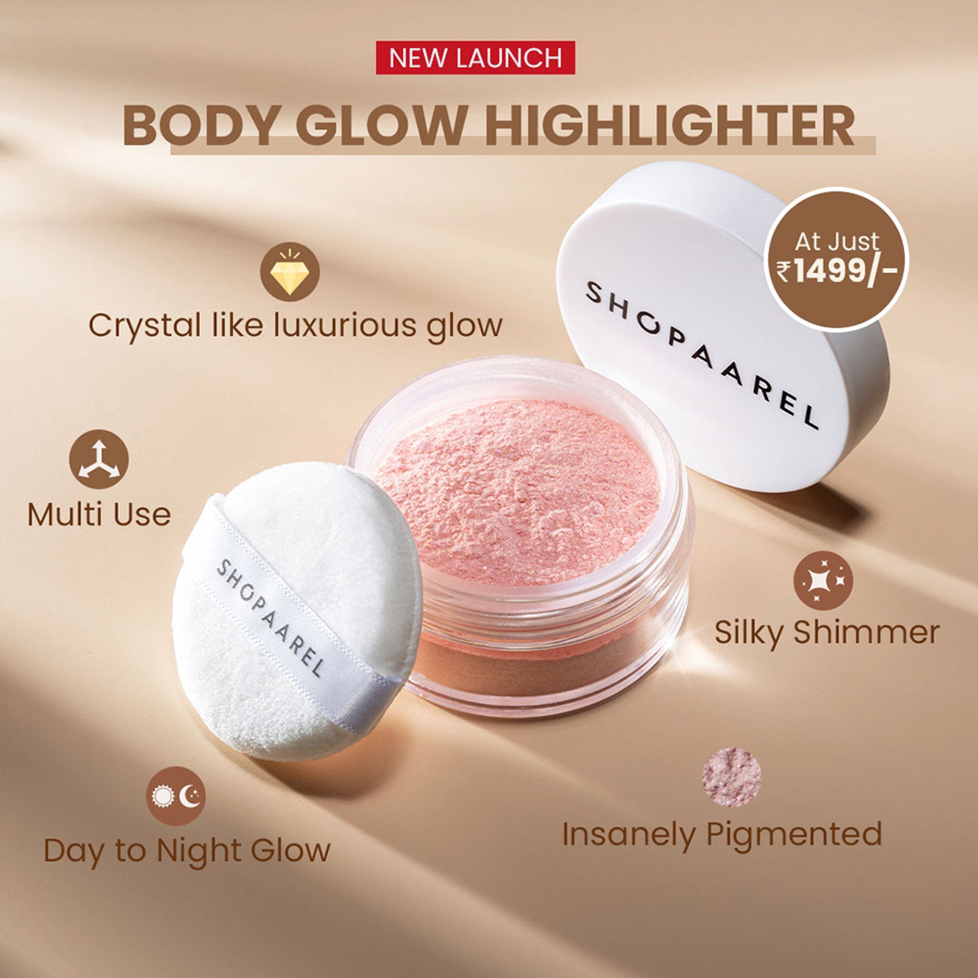 Shopaarel Body Glitter Powder - SH04