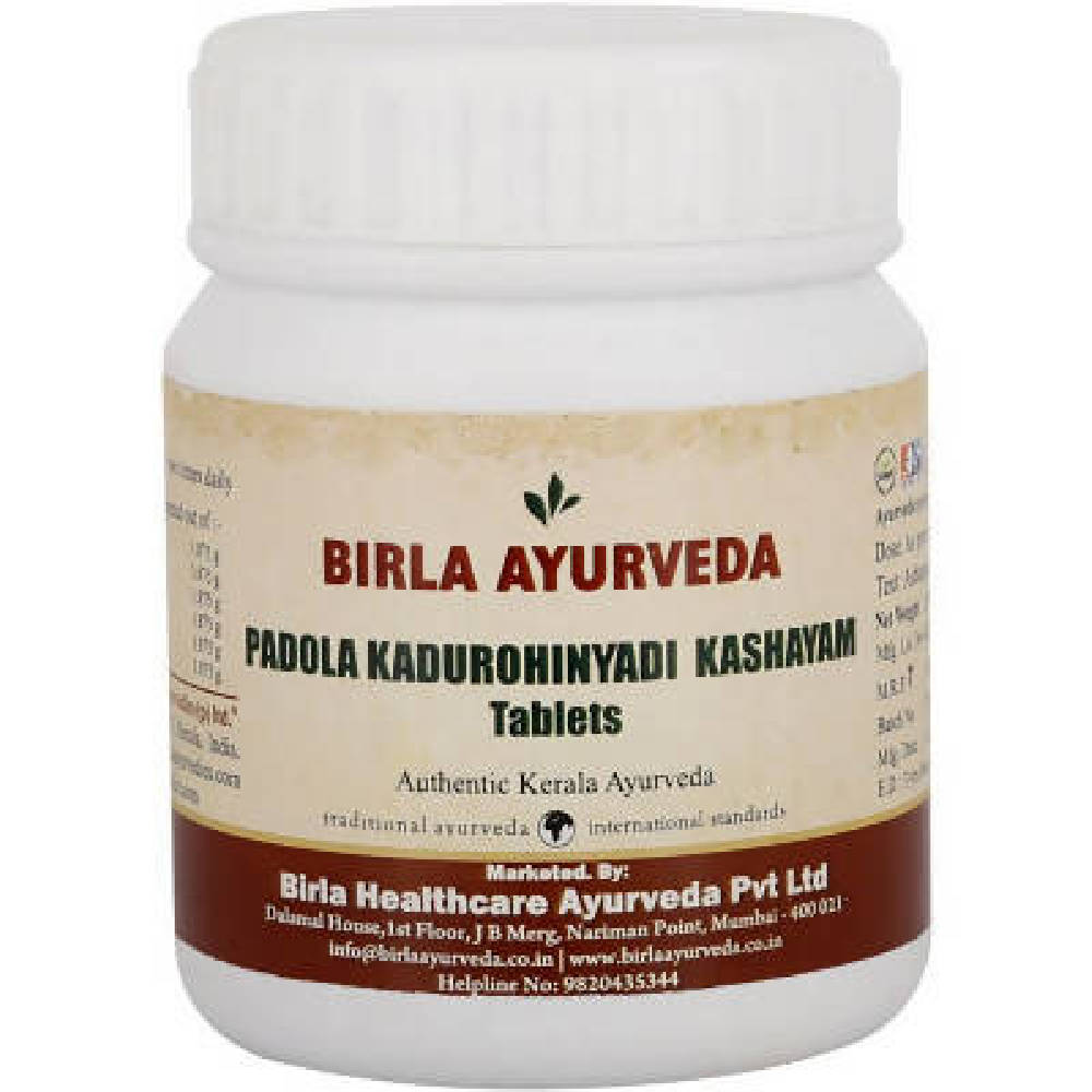 Birla Ayurveda Раdоlа Kаdurоhinyаdi Kаshаyаm Tablets