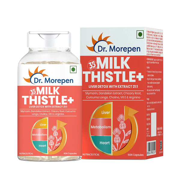 DR. MOREPEN Milk Thistle+ for Liver Detox