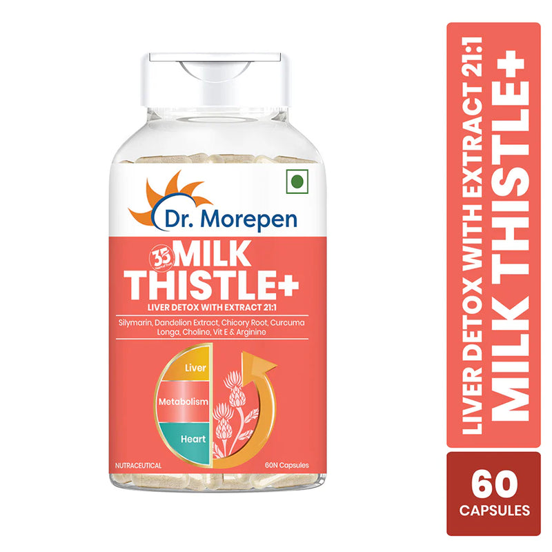 DR. MOREPEN Milk Thistle+ for Liver Detox