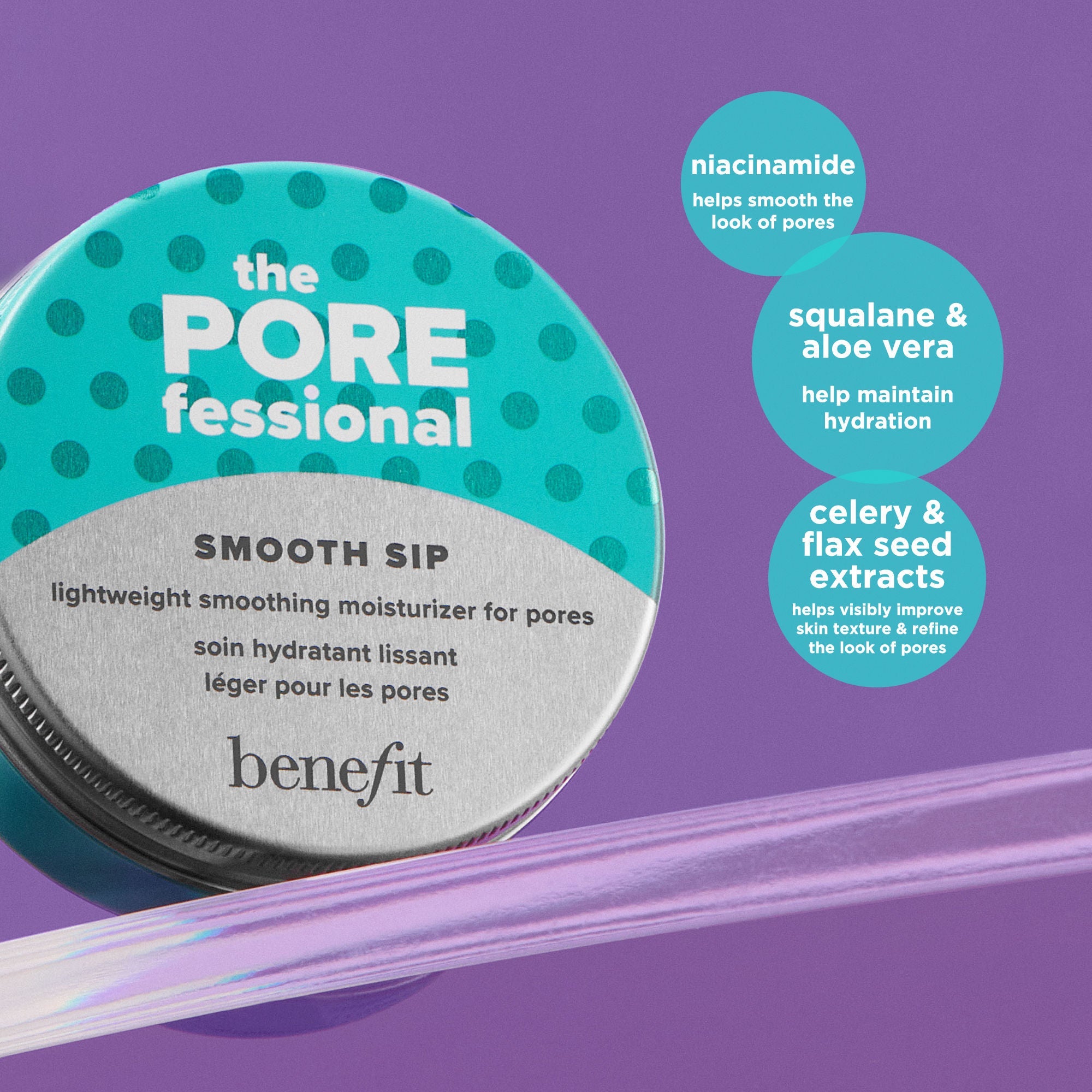 Benefit Cosmetics The Porefessional Smooth Sip Lightweight Moisturizer