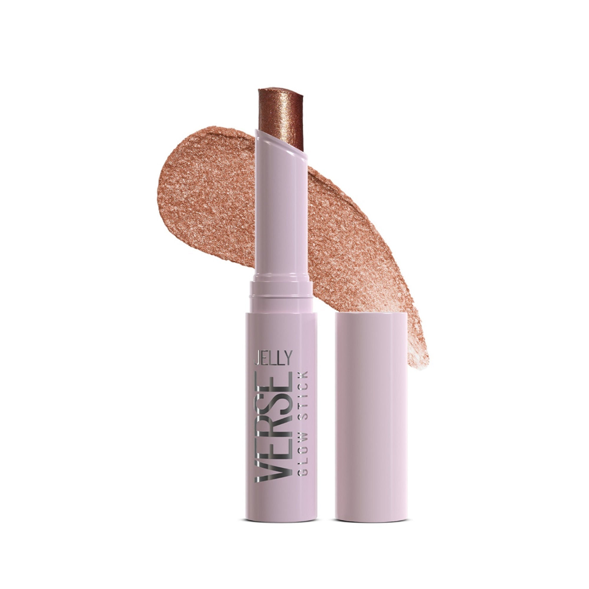 Swiss Beauty Jelly Verse Glow Eyeshadow Stick , Rich Color Payoff, Crease-Proof - Bronzed Eclipse