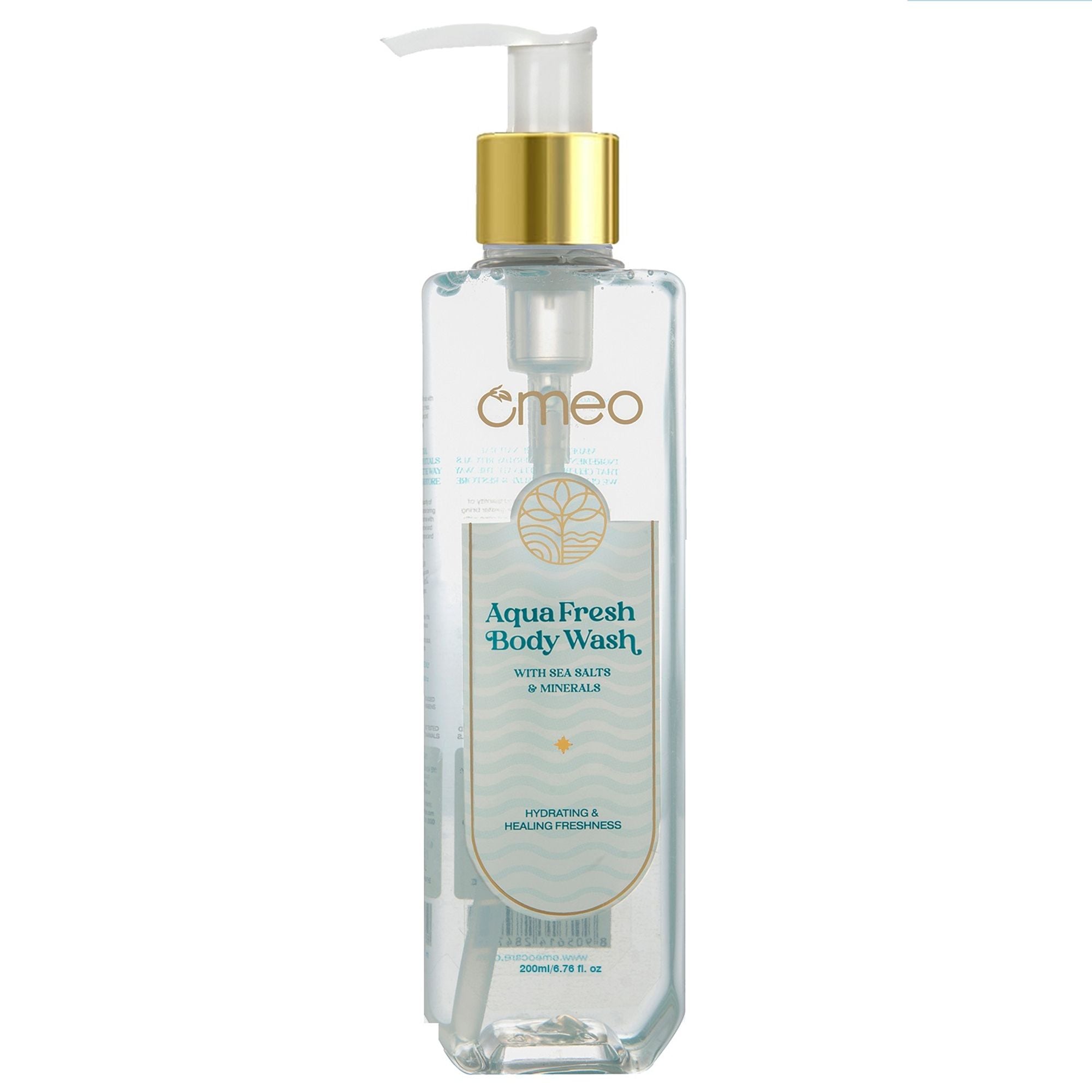 Omeo Aqua Fresh Body Wash - Gentle Cleansing, Soft Nourshing Body Wash