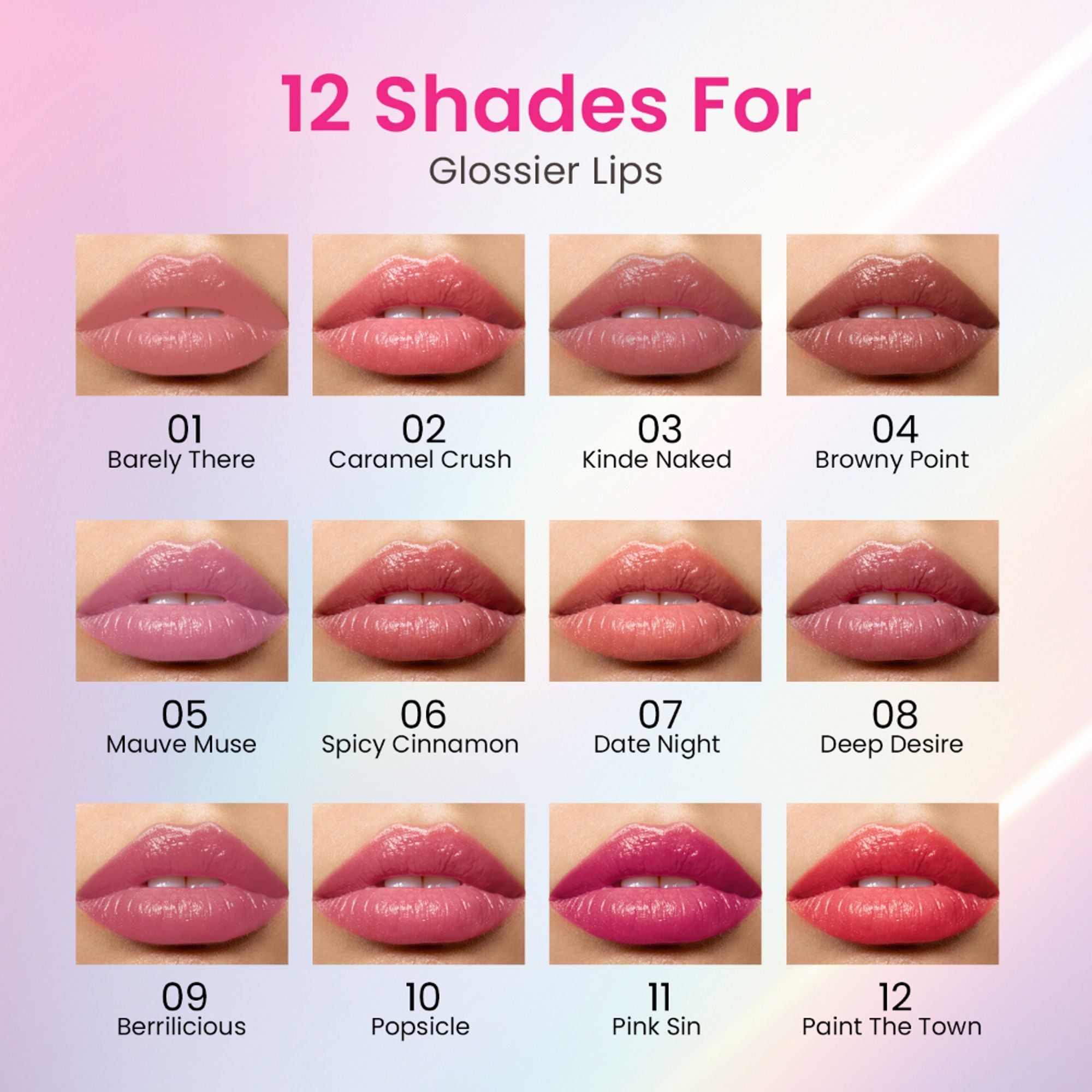 Swiss Beauty Plump Up Wet Lip Gloss For Glossy And Fuller Lips - 6 Spicy Cinnamon