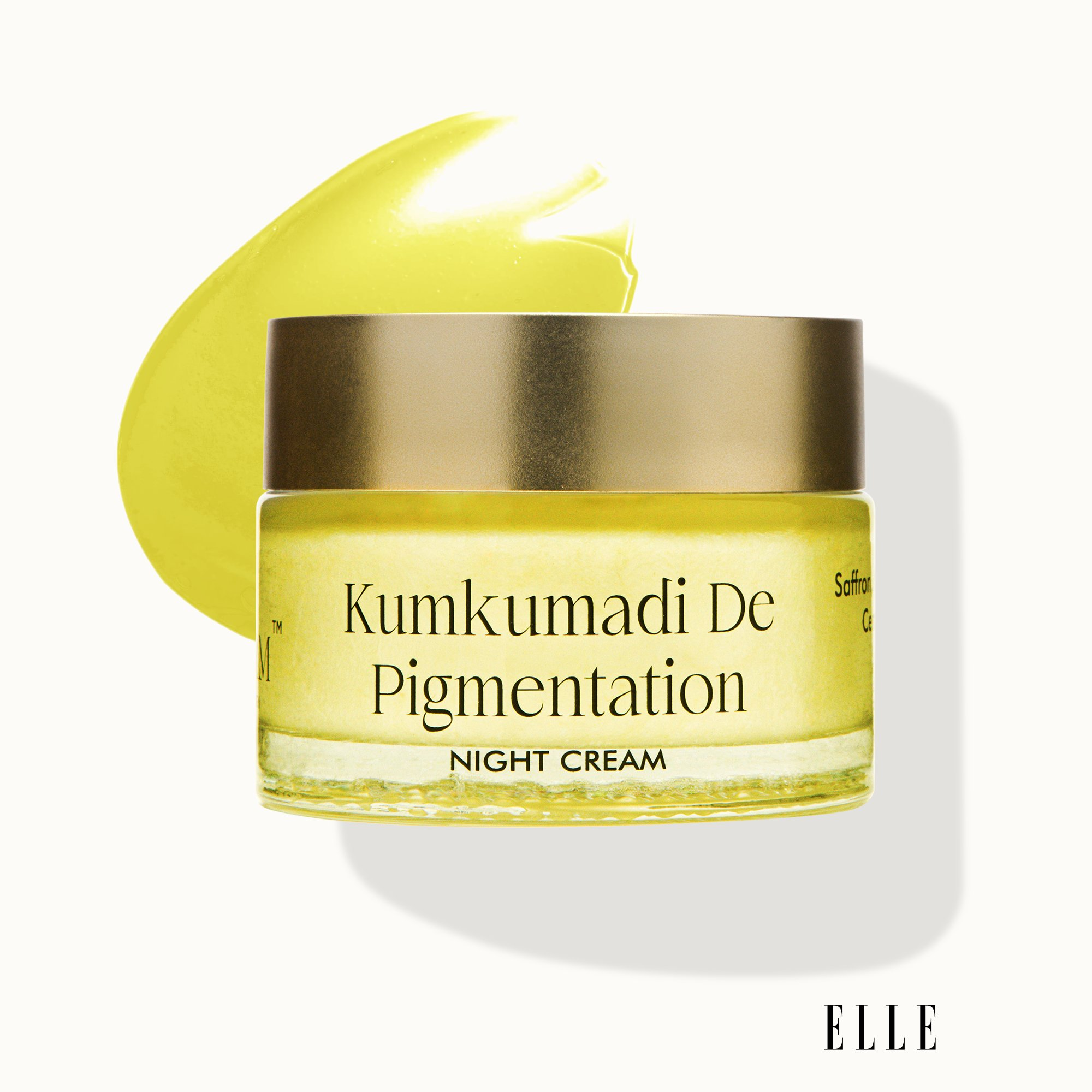 VedicDerm Kumkumadi De Pigmentation Night Cream with Saffron & Ceramides