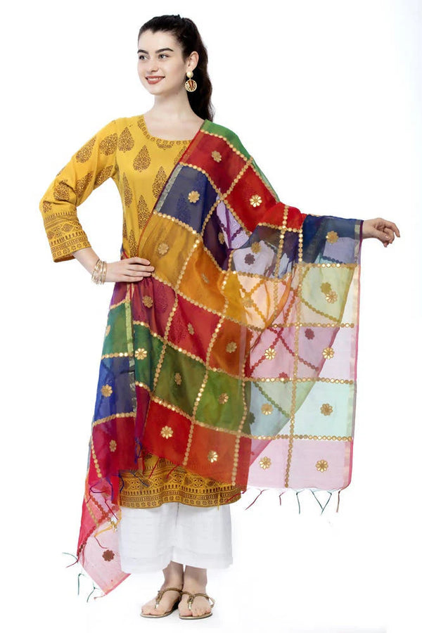 Mominos Fashion Multi Gota Box Dupatta